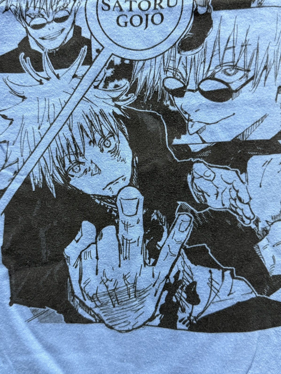 Anime × Vintage Vintage Satoru Gojo Anime Japan Tee Size US M / EU 48-50 / 2 - 6 Thumbnail