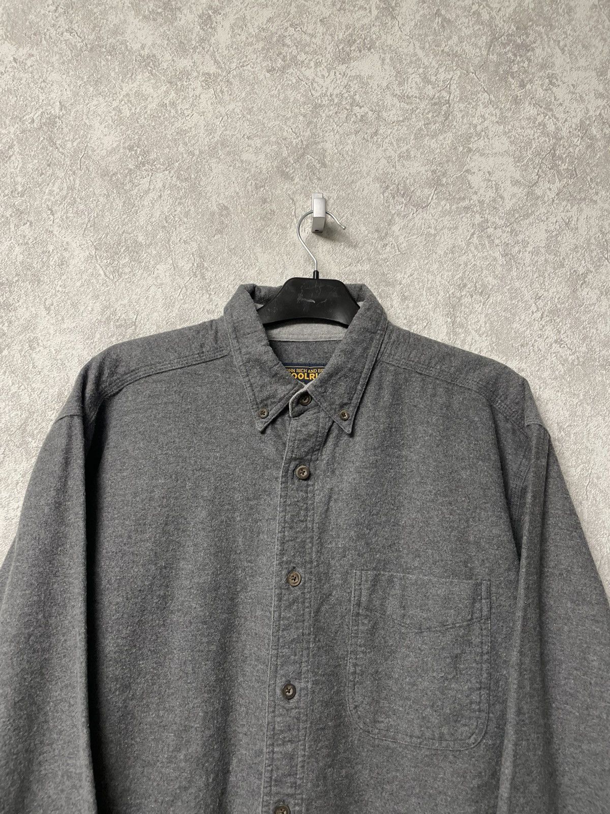 Woolrich Woolen Mills Woolrich Heavyweight Grey Shirt Button-Down Outdoor Heritage Size US L / EU 52-54 / 3 - 2 Thumbnail