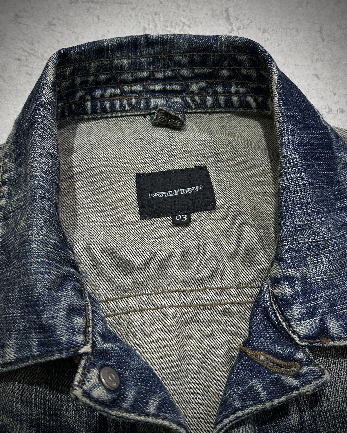 Japanese Brand 2000s Rattle Trap Biker Denim Jacket Vkei Lgb Style Size US M / EU 48-50 / 2 - 7 Thumbnail