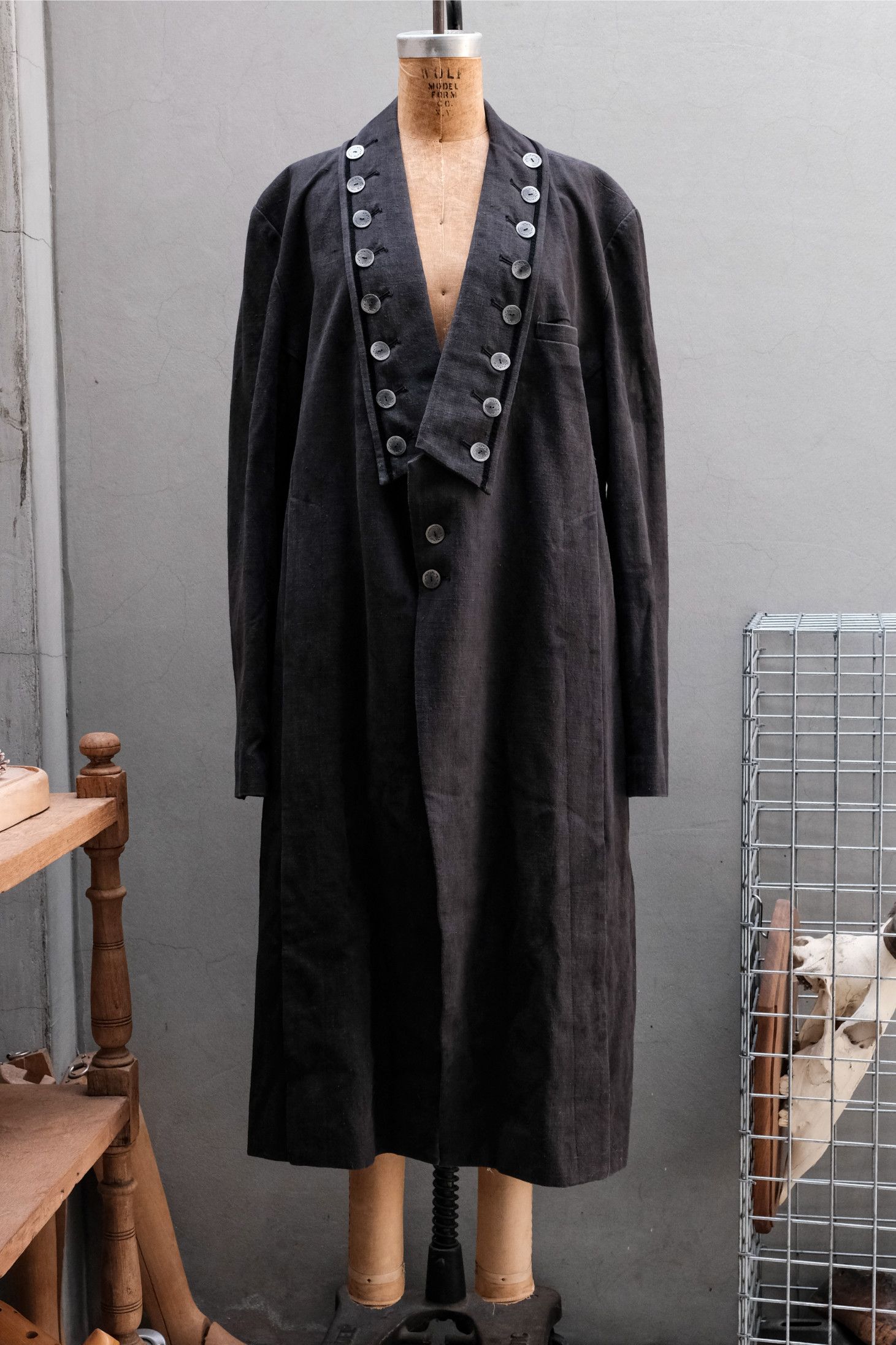 Professor.E Professor.E - FW22 Forgotten Materials Napoleon Coat Size US M / EU 48-50 / 2 - 1 Thumbnail
