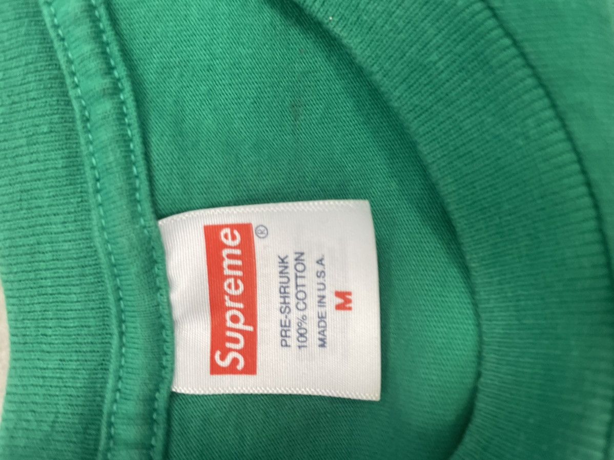 Supreme Supreme Green T-Shirt Size US M / EU 48-50 / 2 - 2 Thumbnail