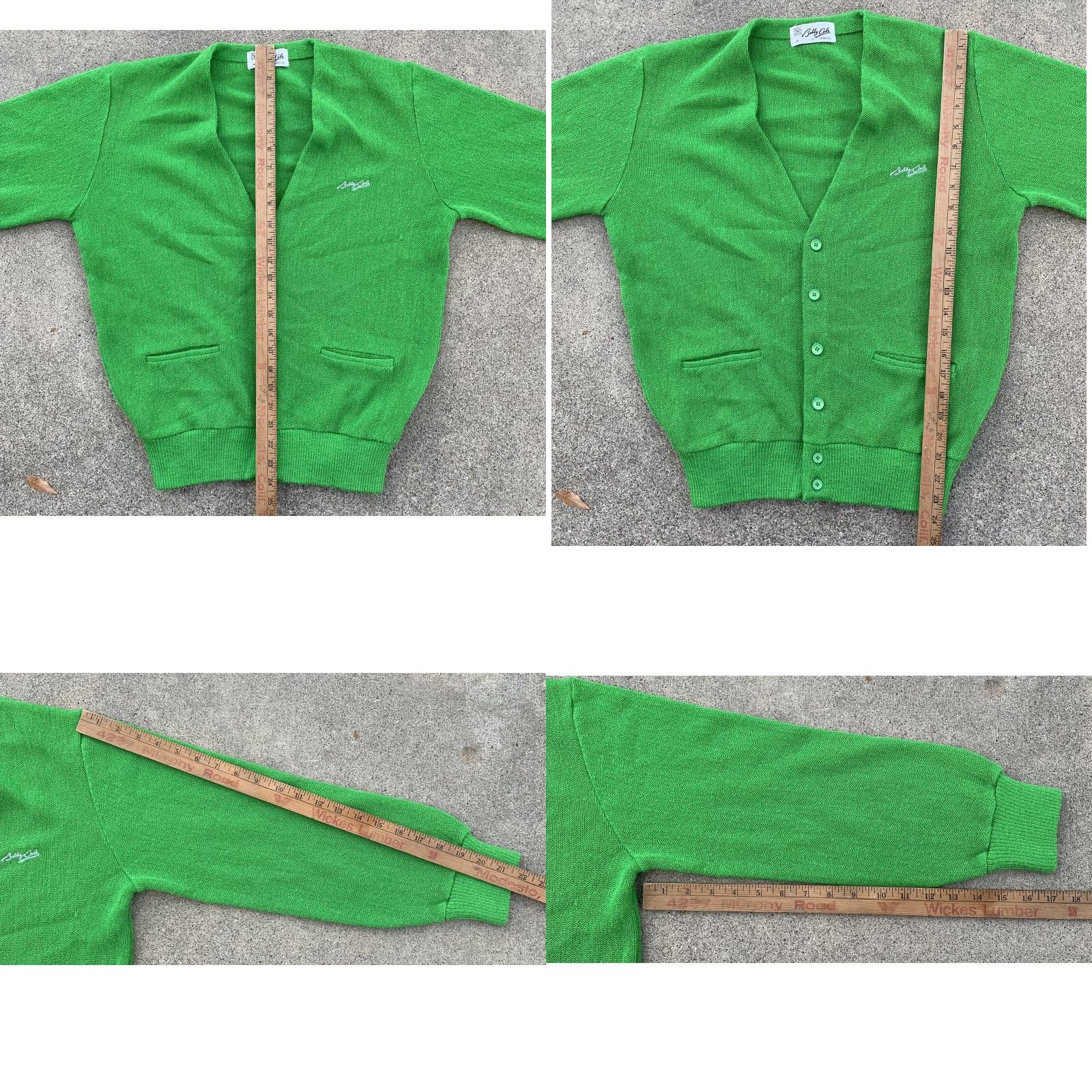 Vintage VINTAGE Bobby Cole by Katakura cardigan sweater golf sweater green size M Size US M / EU 48-50 / 2 - 11 Thumbnail