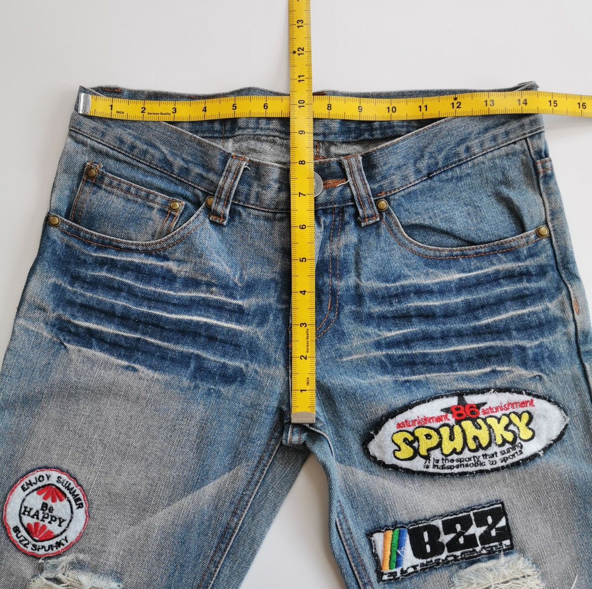 Kapital Buzzspunky Bootcut Patches Denim Jeans Size US 29 - 9 Thumbnail