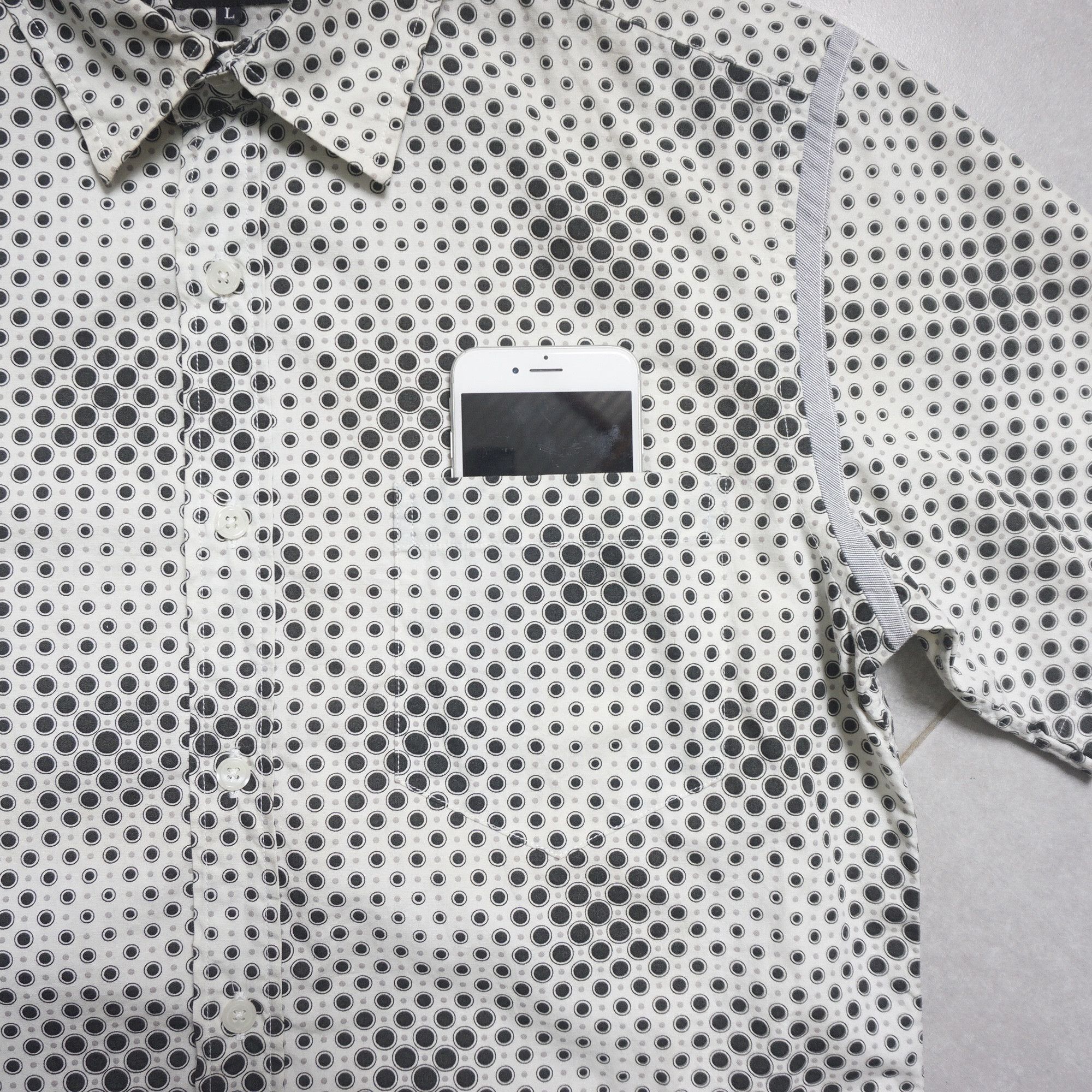 PPFM PPFM 3D pattern shirt Size US L / EU 52-54 / 3 - 6 Thumbnail