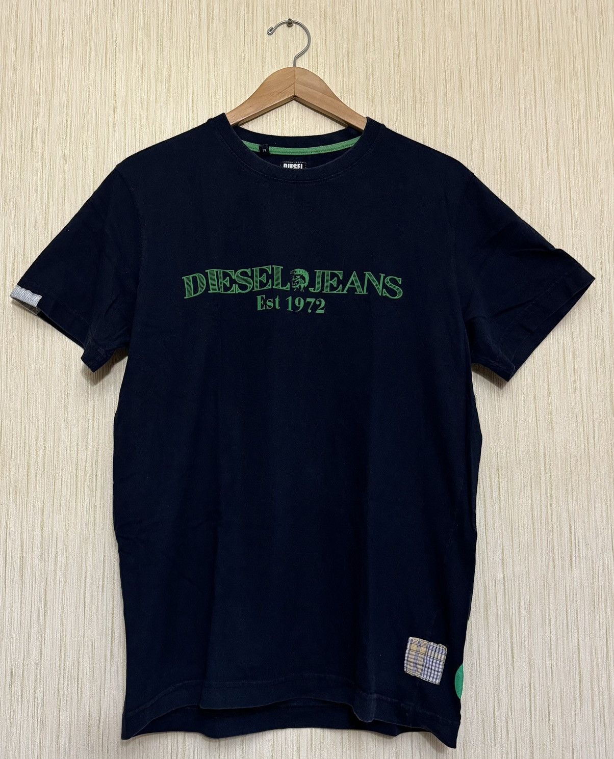 Diesel × Vintage Vintage Y2K Diesel patchwork tee Size US M / EU 48-50 / 2 - 3 Thumbnail