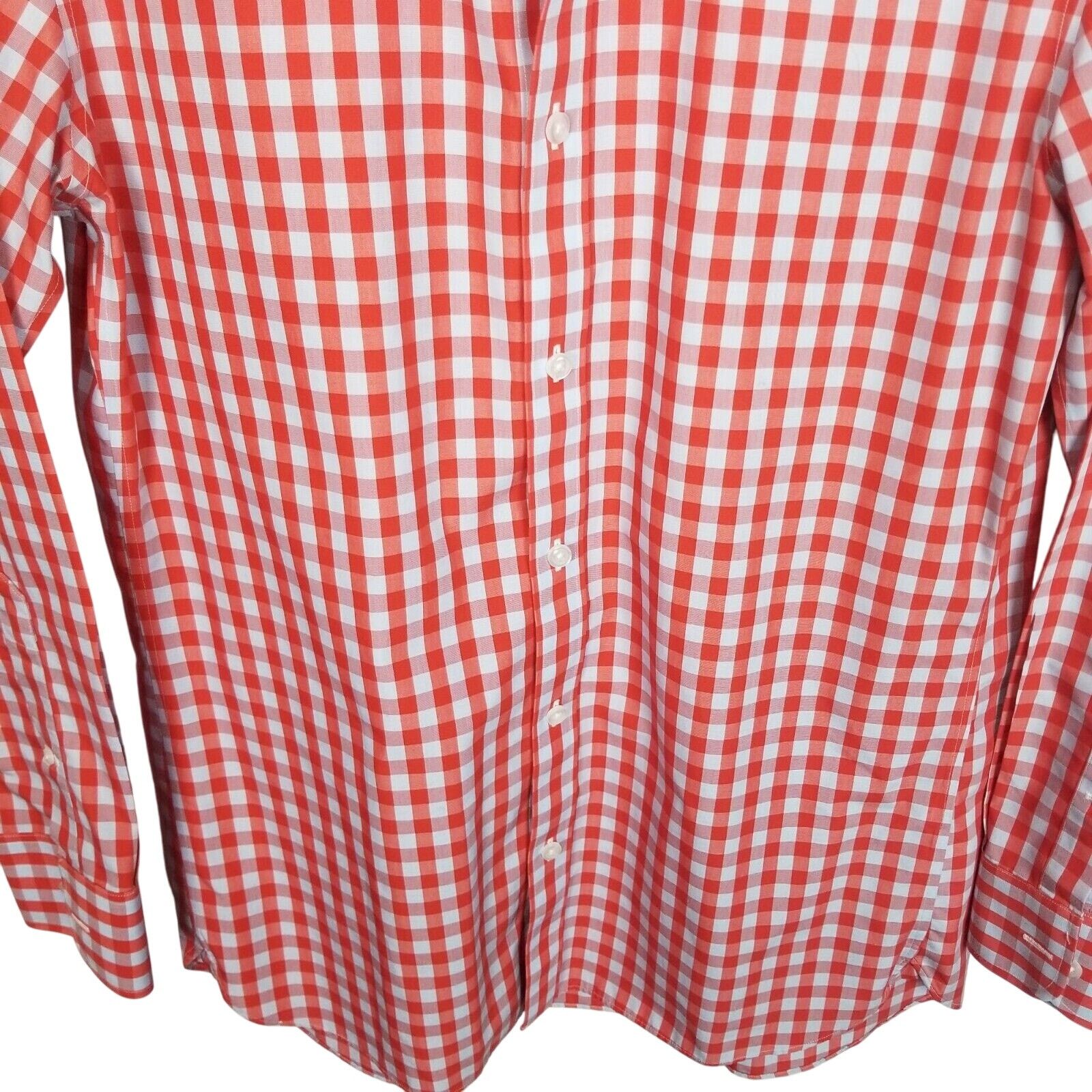 Bonobos Bonobos Mens Dress Shirt Preppy Checker Classic Sz 33/15.5 Size US S / EU 44-46 / 1 - 4 Thumbnail