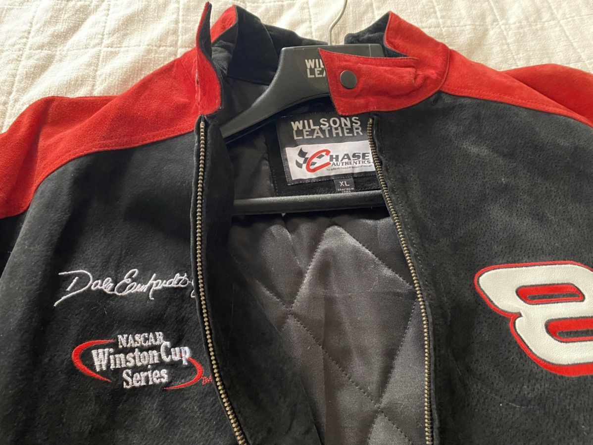 NASCAR × Vintage × Wilsons Leather Dale Earnhardt jr suede jacket Xl Size US XL / EU 56 / 4 - 5 Thumbnail
