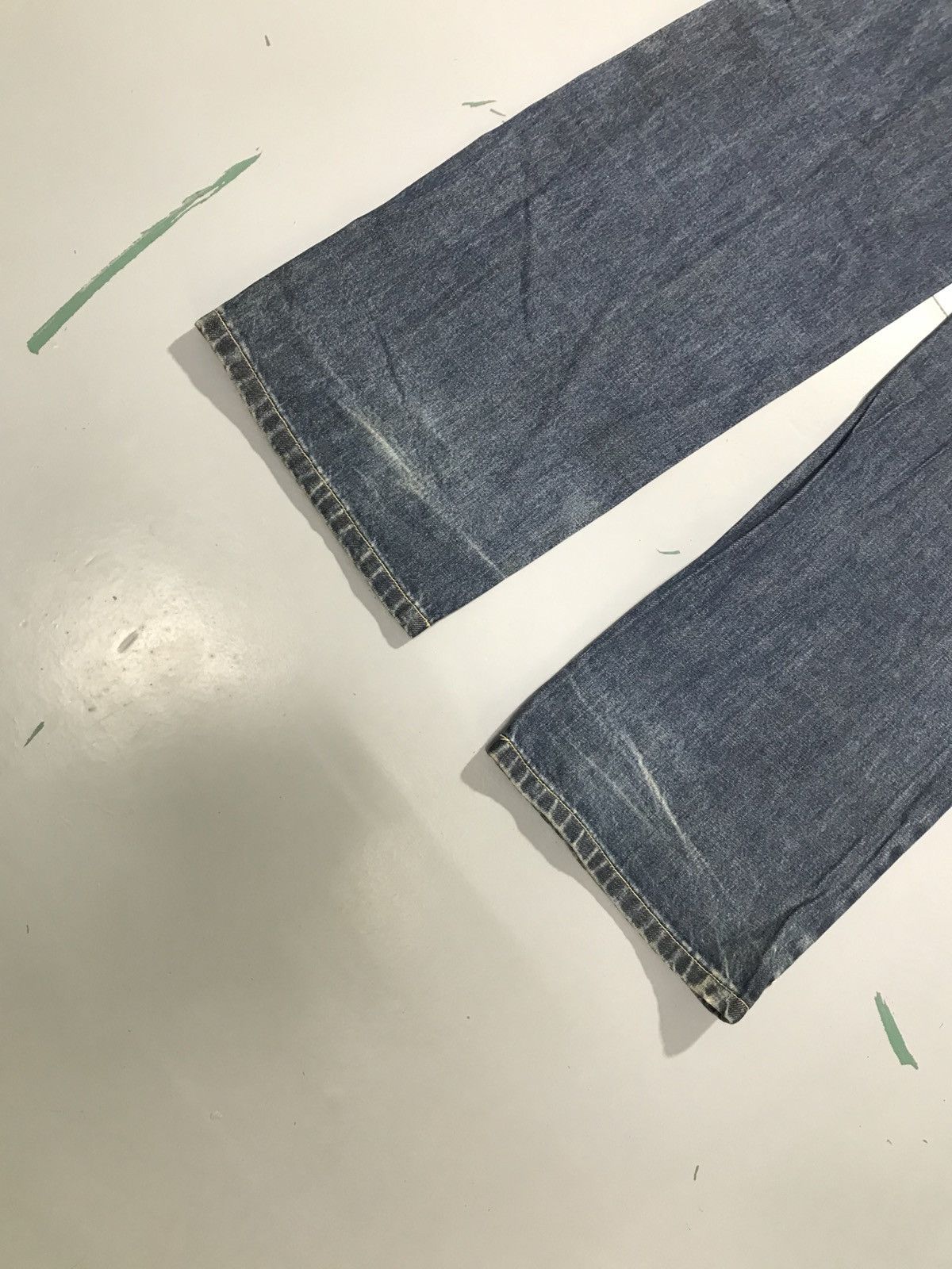 Levi's Vintage Levis 513 buckle belt denim Size US 32 / EU 48 - 9 Thumbnail