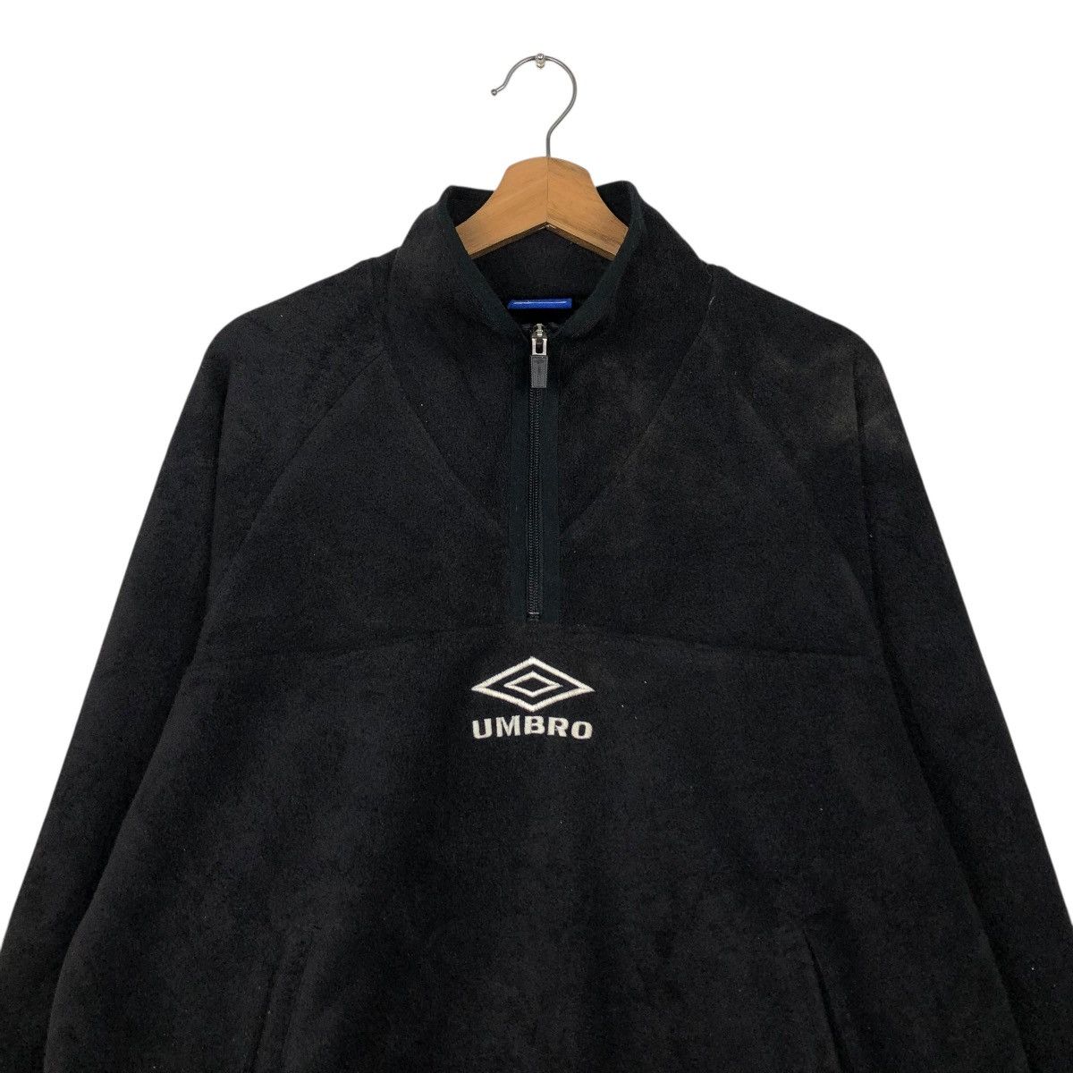 Japanese Brand 🔥VINTAGE ANORAK HALF ZIPPER SWEATER COLLAR UMBRO Size US M / EU 48-50 / 2 - 4 Thumbnail