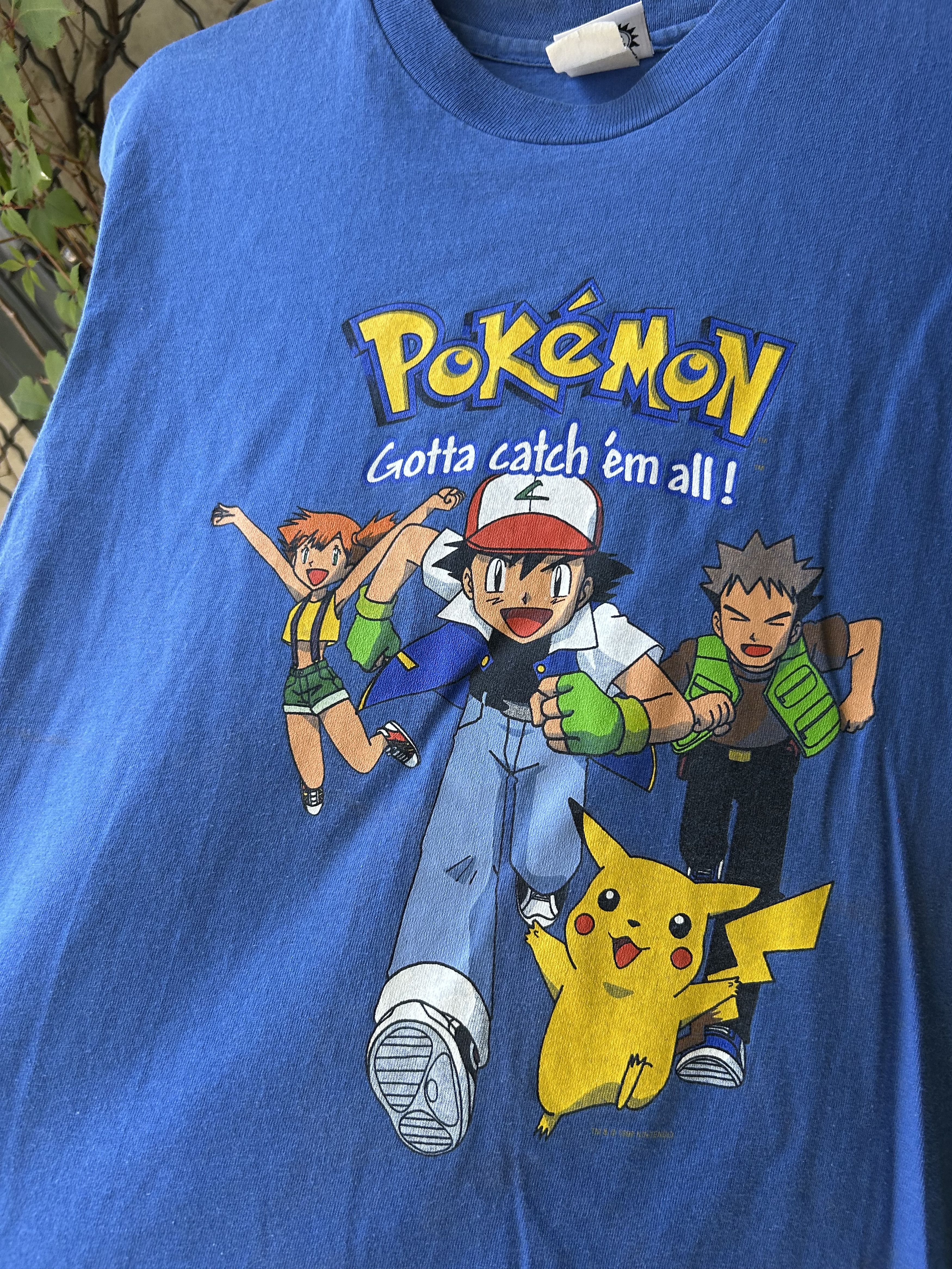 Anime Vintage 1999 Pokemon Anime Movie T-shirt Size US S / EU 44-46 / 1 - 4 Thumbnail