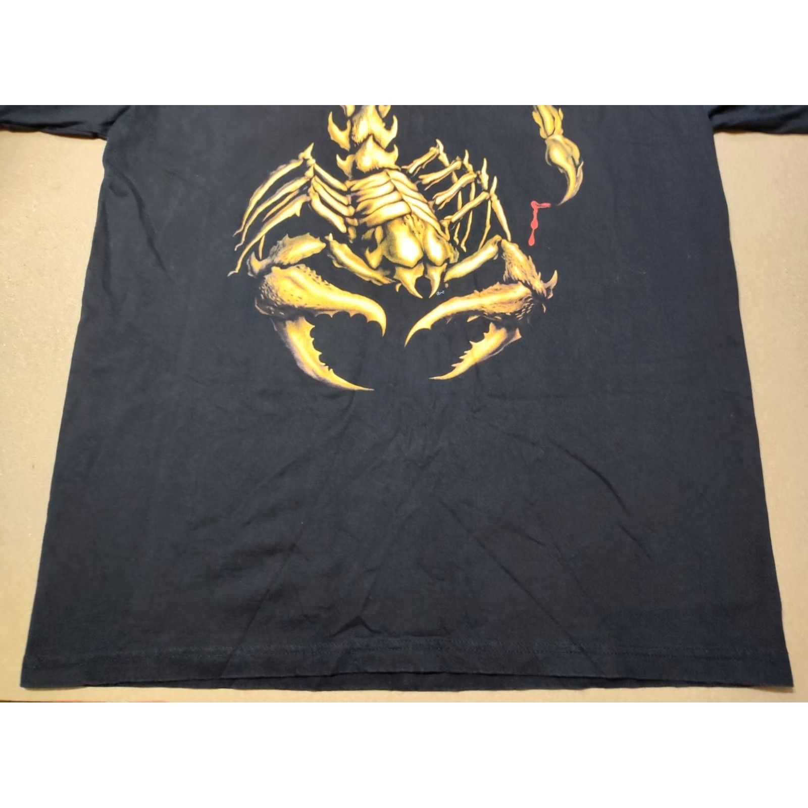 X-LARGE Vintage Scorpions P.K. Sports T-Shirt Mens XL Black Cotton X-Large Shirt Mens XL Black Graphic Print Size US XL / EU 56 / 4 - 5 Thumbnail