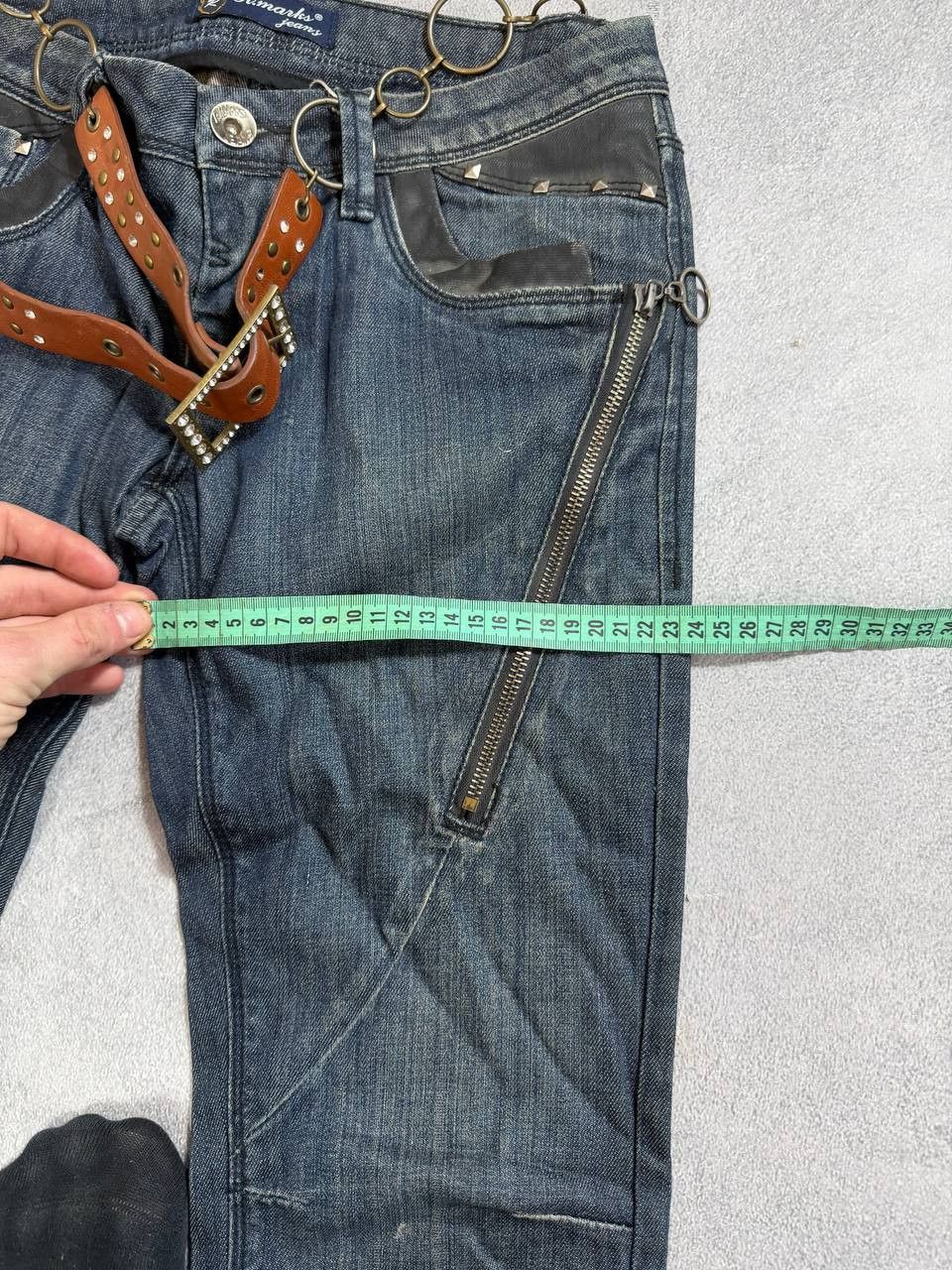 Japanese Brand vintage 90s streetwear miss me bootcot flared denim y2k jean Size US 28 / EU 44 - 12 Thumbnail