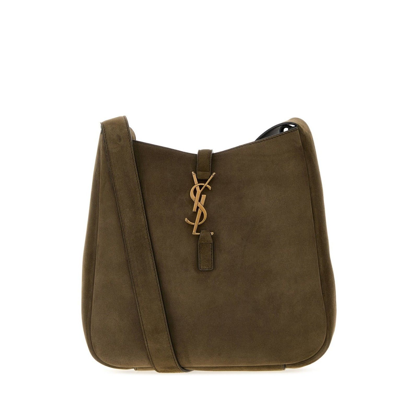 Saint Laurent Paris SAINT LAURENT $2500 Le 5 A 7 Supple Light Musk Crossbody Bag Size ONE SIZE - 1 Thumbnail