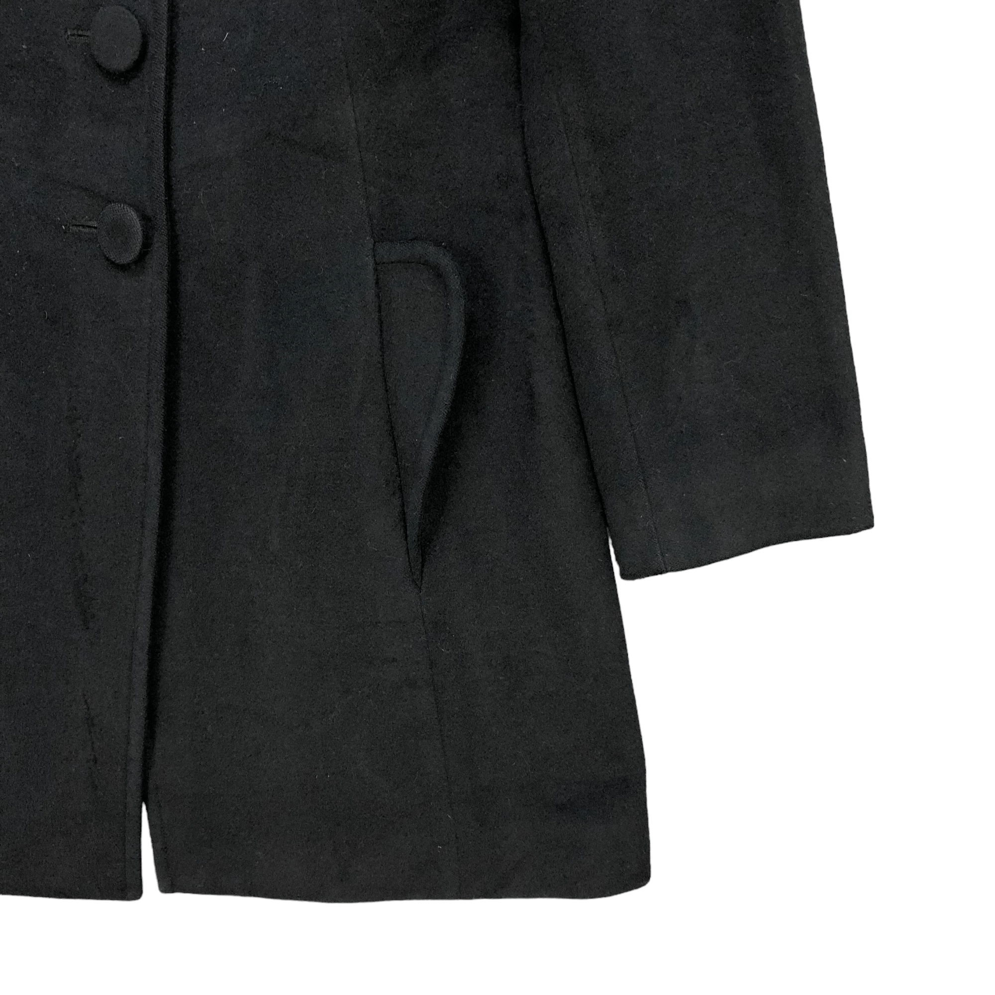 agnes b. AGNES B PARIS WOOL OVERCOAT #6262-56 Size S / US 4 / IT 40 - 5 Thumbnail