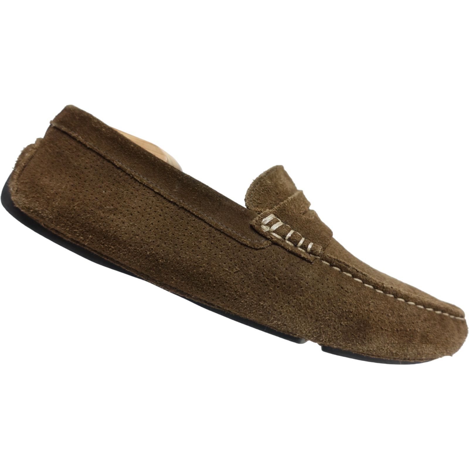 Johnston And Murphy Johnston And Murphy Suede Brown 8 M Men Penny Driving Loafers Grailed 3094