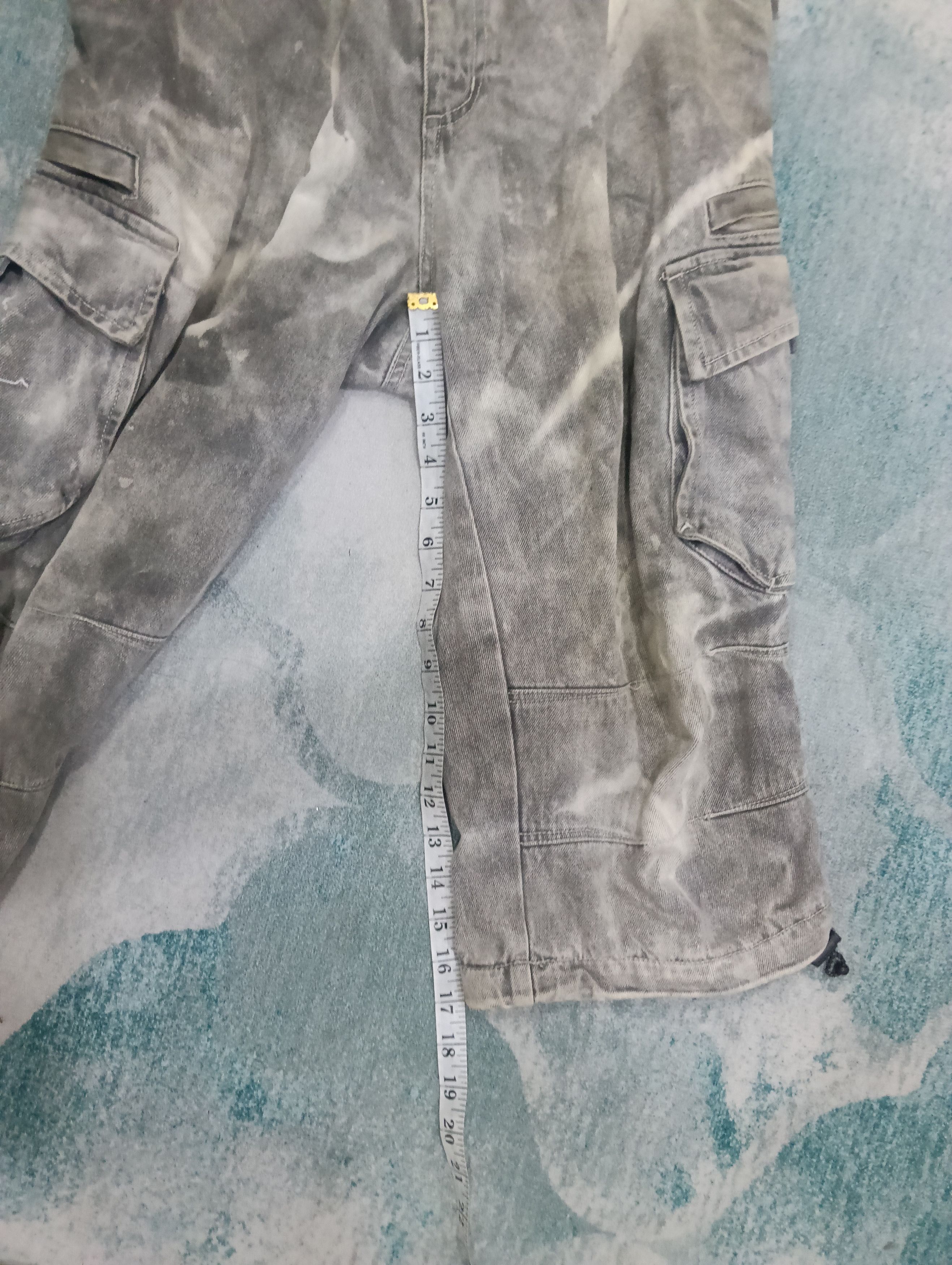 Japanese Brand × Rap Tees Cargo Baggy Short Pants Size US 31 - 18 Thumbnail