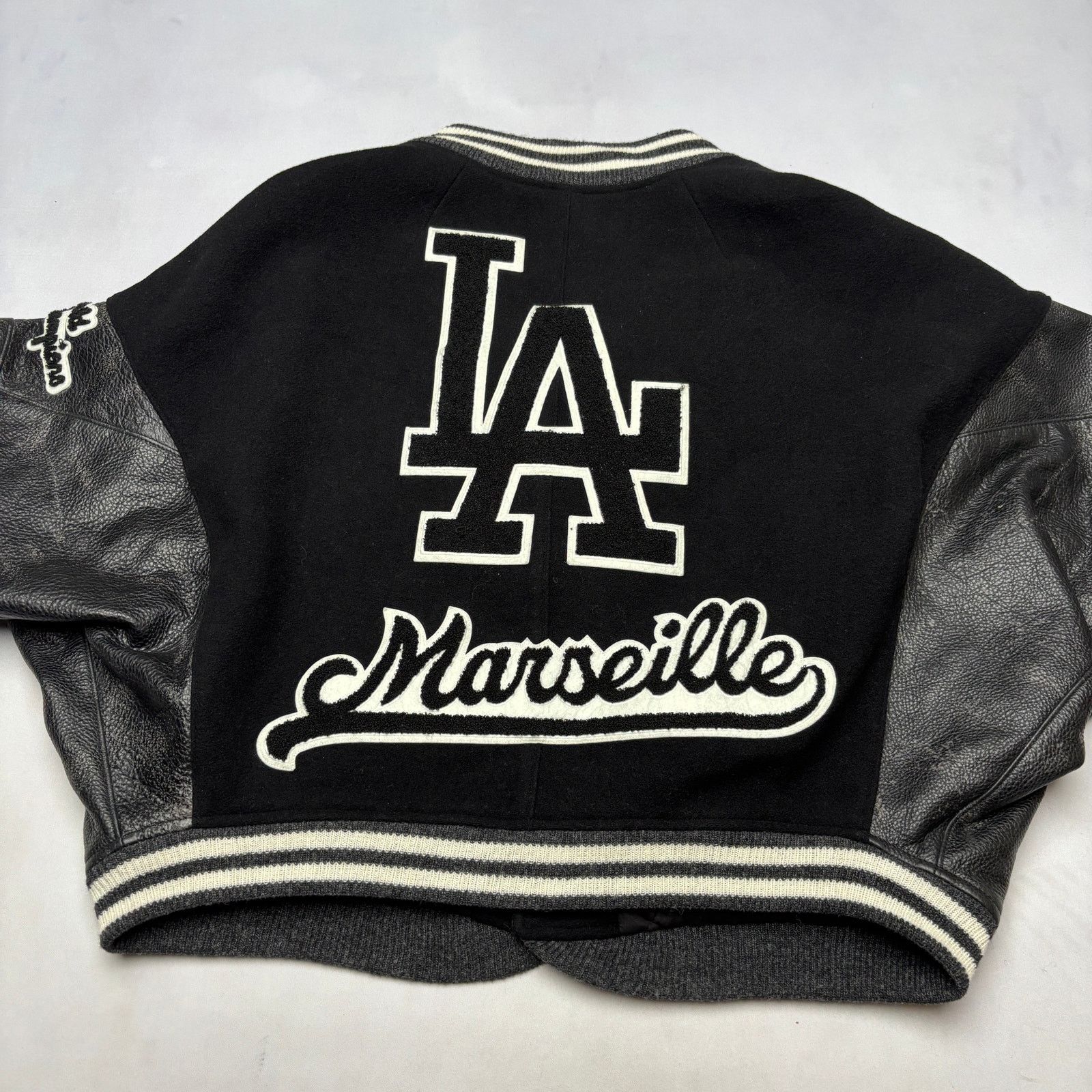 Other EZR Asymmetric Varsity Bomber Jacket Men's Small H. Lorenzo Size US S / EU 44-46 / 1 - 4 Thumbnail