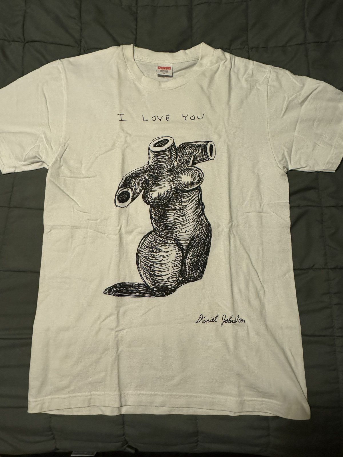 Supreme Daniel Johnston Love Tee | Grailed