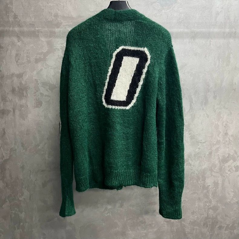 Louis Vuitton Louis Vuitton Long green monogrammed mohair sweater Size US L / EU 52-54 / 3 - 5 Thumbnail