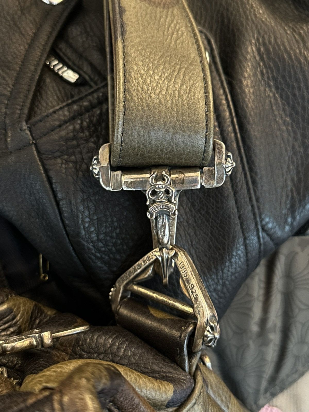 Chrome Hearts CHROME HEARTS CAMO CROSS FLOODED PATCH BAG Size ONE SIZE - 4 Thumbnail
