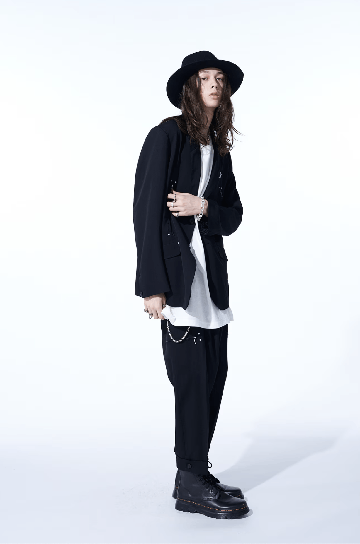 Yohji Yamamoto Yohji Yamamoto S'yte - STUDS JACKET Size US M / EU 48-50 / 2 - 9 Thumbnail