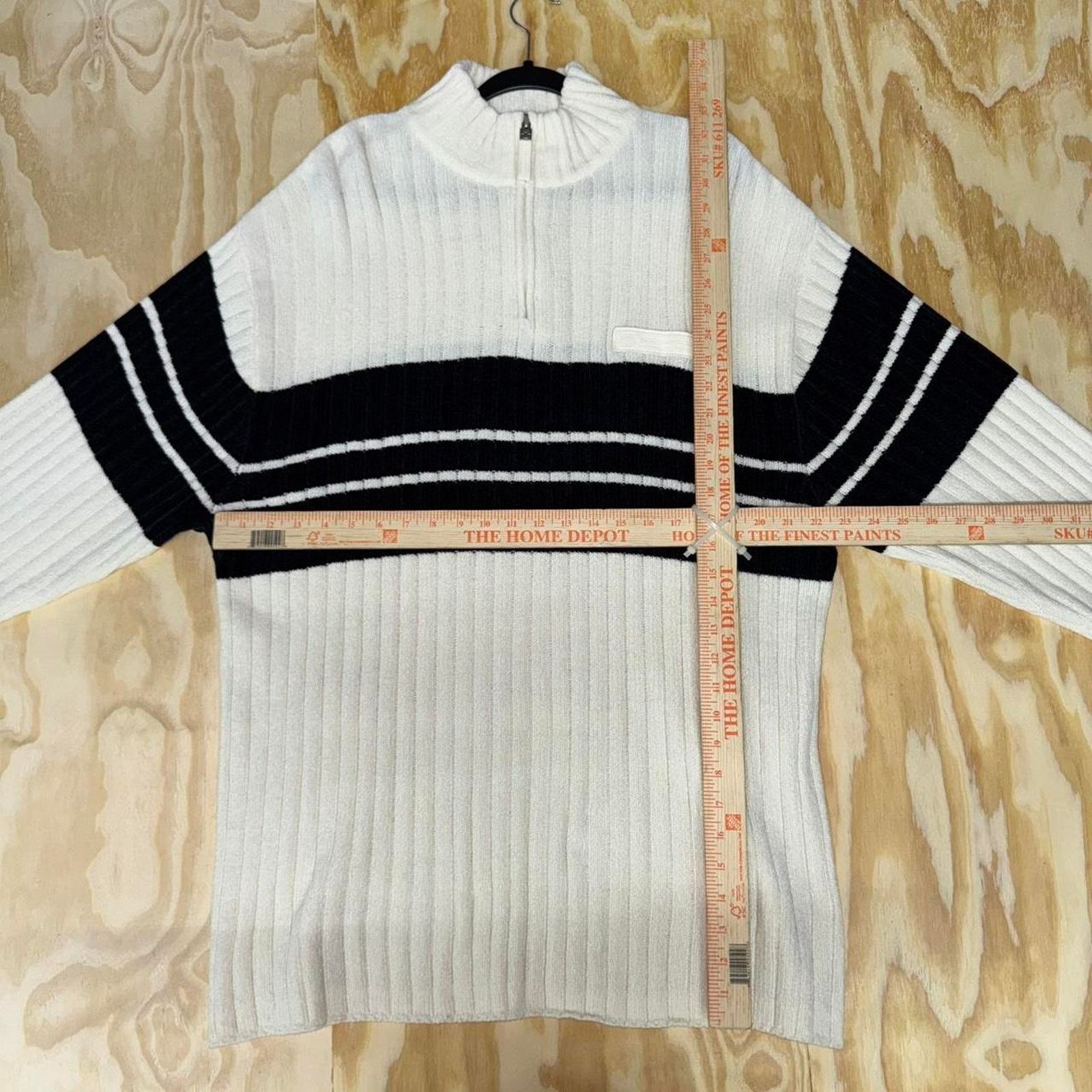 Southpole Vintage y2k south pole knitted quarter zip 2000s sweater Size US XL / EU 56 / 4 - 3 Thumbnail