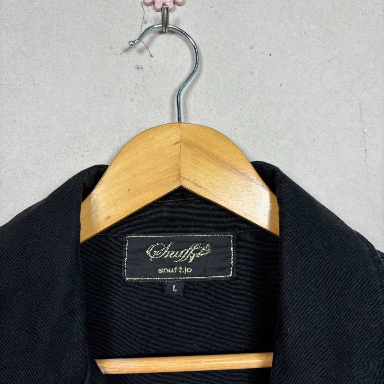 Japanese Brand Snuff.jp Japanese Archive Double Collar Rider Jacket L Size US L / EU 52-54 / 3 - 6 Thumbnail