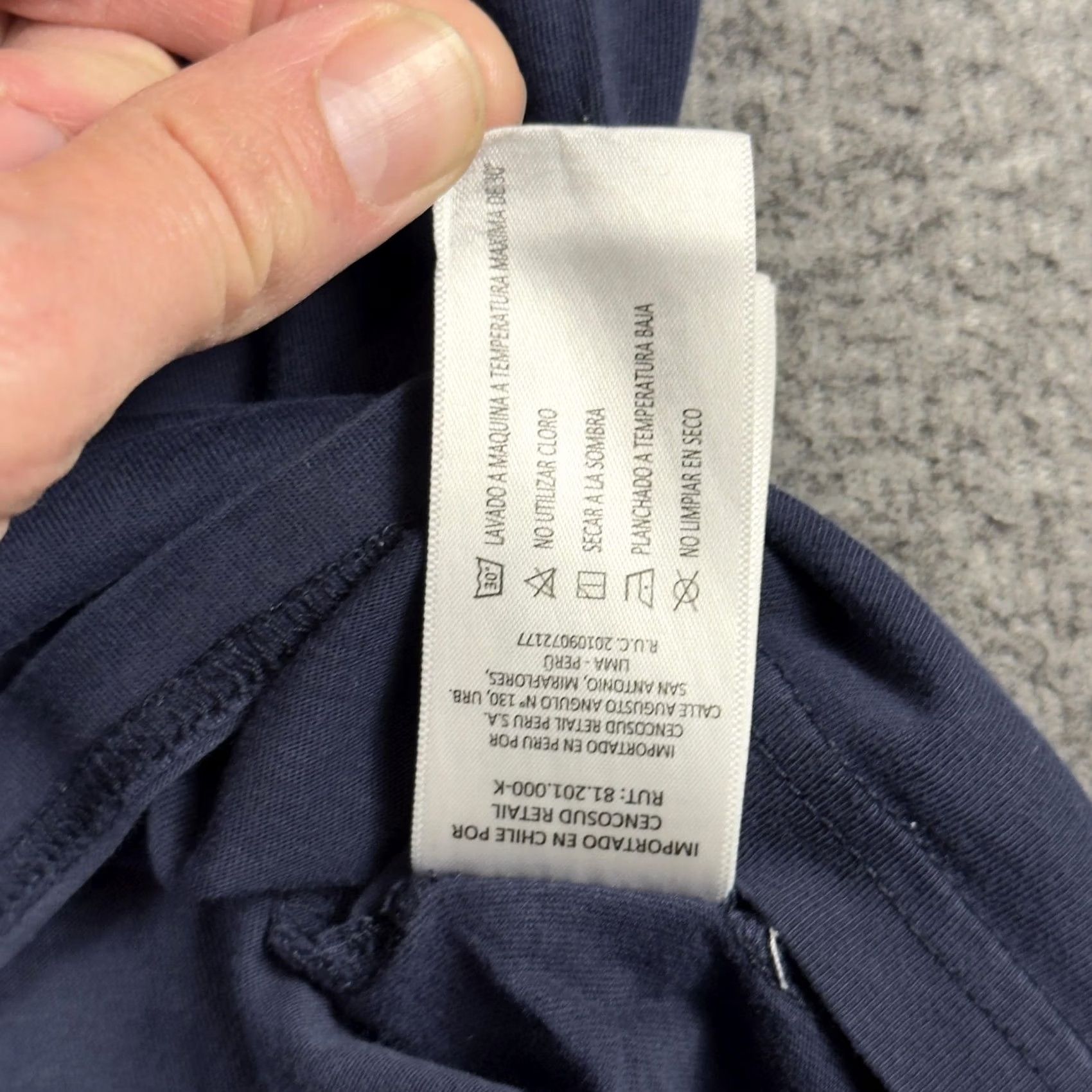 Oscar De La Renta Oscar De La Renta Shirt Mens Medium Blue Crewneck Tee T-Shirt Camo Size US M / EU 48-50 / 2 - 6 Thumbnail