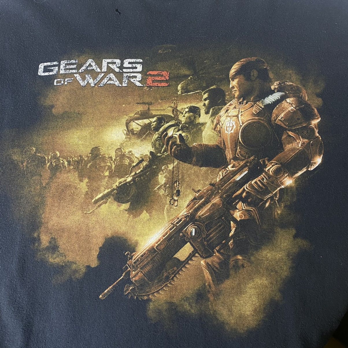 Vintage Vintage Y2K Gears Of War 2 Video Game Promo T Shirt Size US XL / EU 56 / 4 - 3 Thumbnail