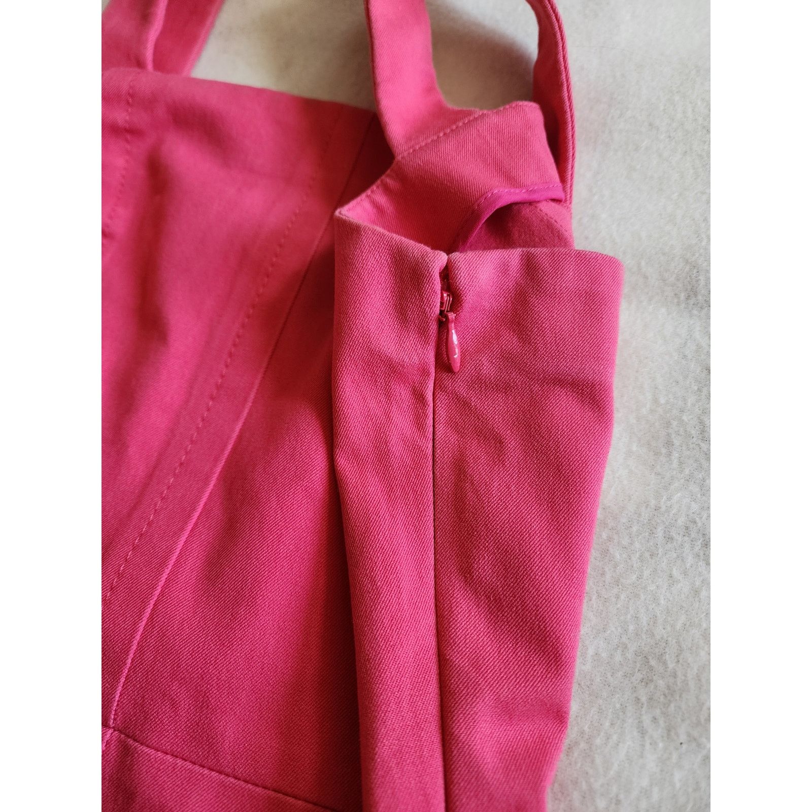Banana Republic Banana Republic Pink Stretch Sheath Dress 2P Barbiecore Size XS / US 0-2 / IT 36-38 - 7 Thumbnail