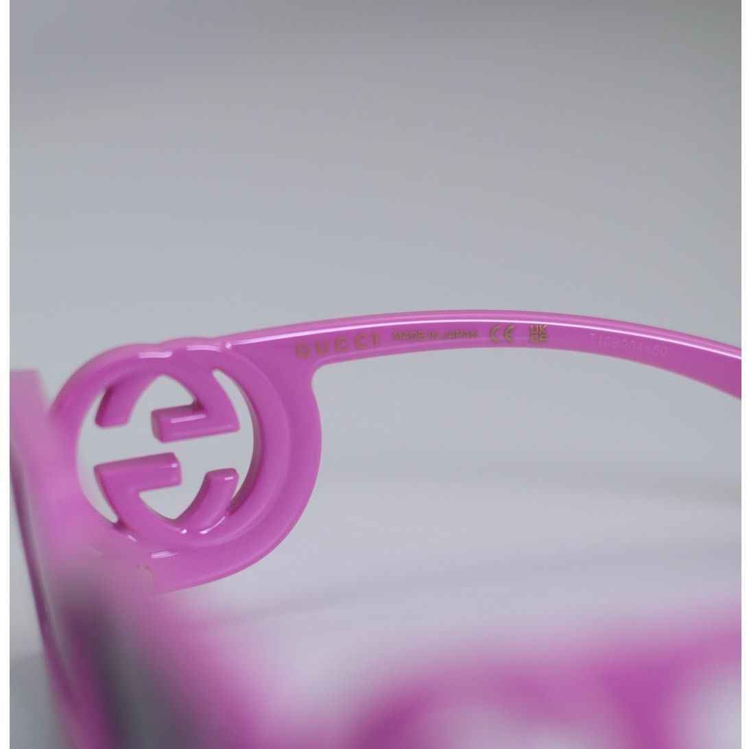 Gucci NEW Gucci Sunglasses GG1325S 006 Pink Grey Unisex Authentic Size ONE SIZE - 6 Thumbnail