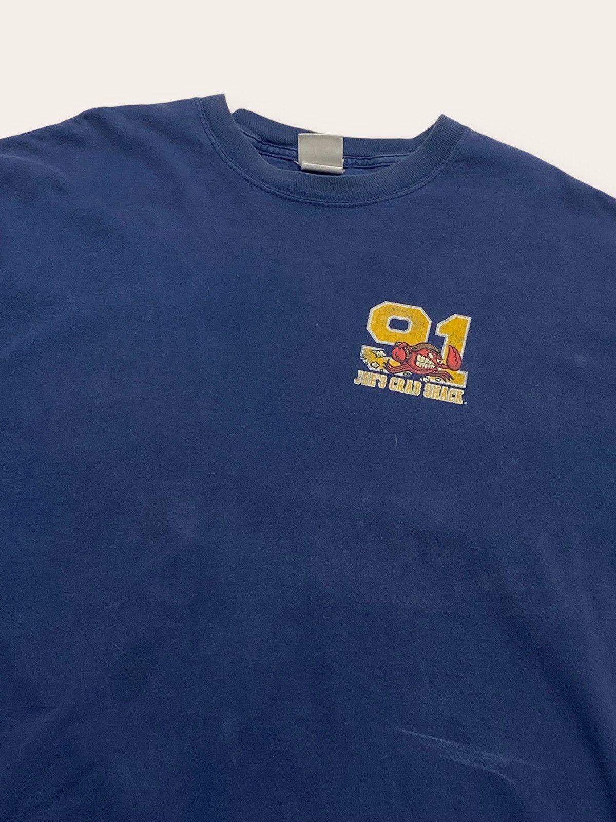 Other Vintage JCS JOE'S CRAB SHACK Navy Big Logo Tee Size US XL / EU 56 / 4 - 3 Thumbnail