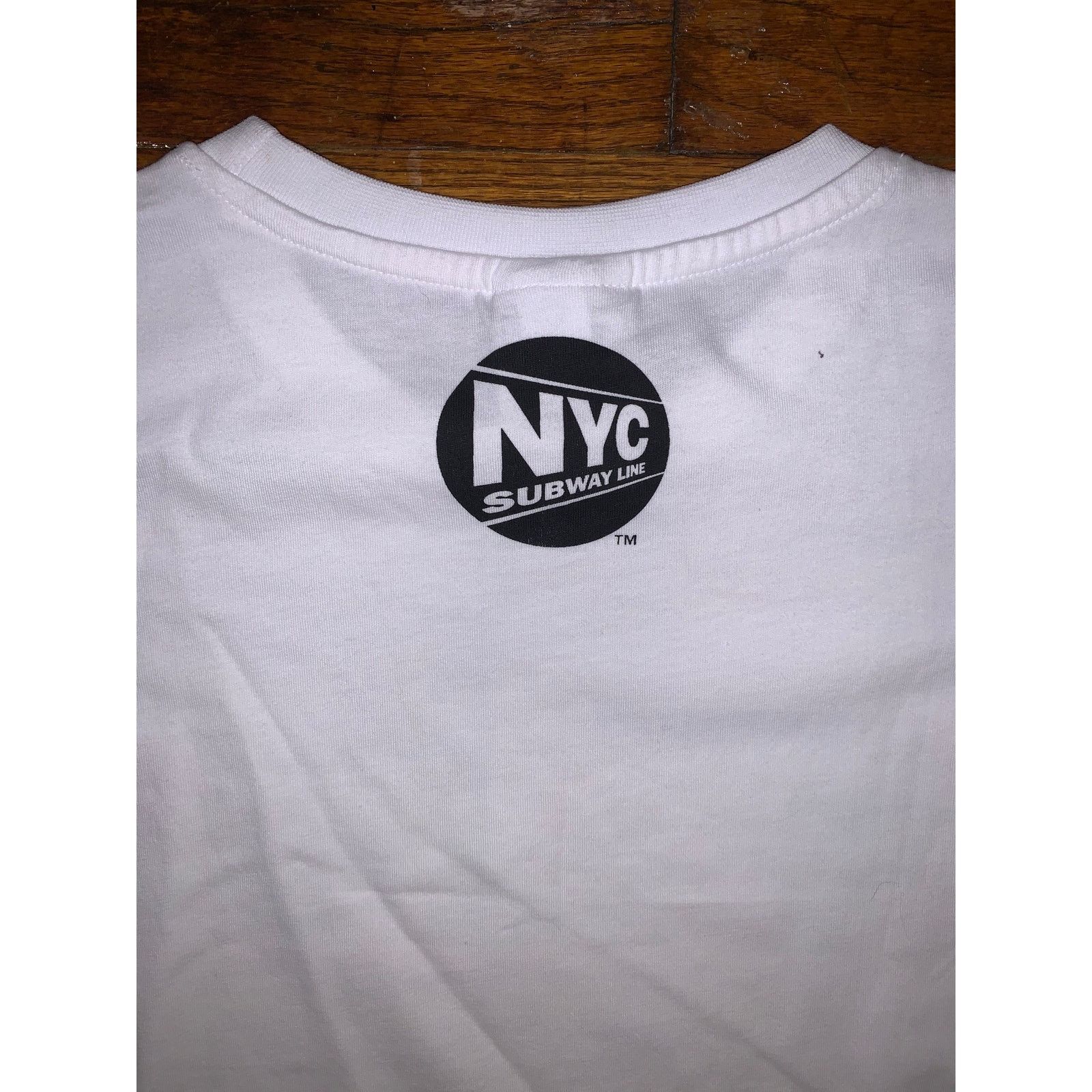 Other NYC Subway Line Manhattan Map Baby Tee Juniors L NWT MTA Size L / US 10 / IT 46 - 5 Thumbnail
