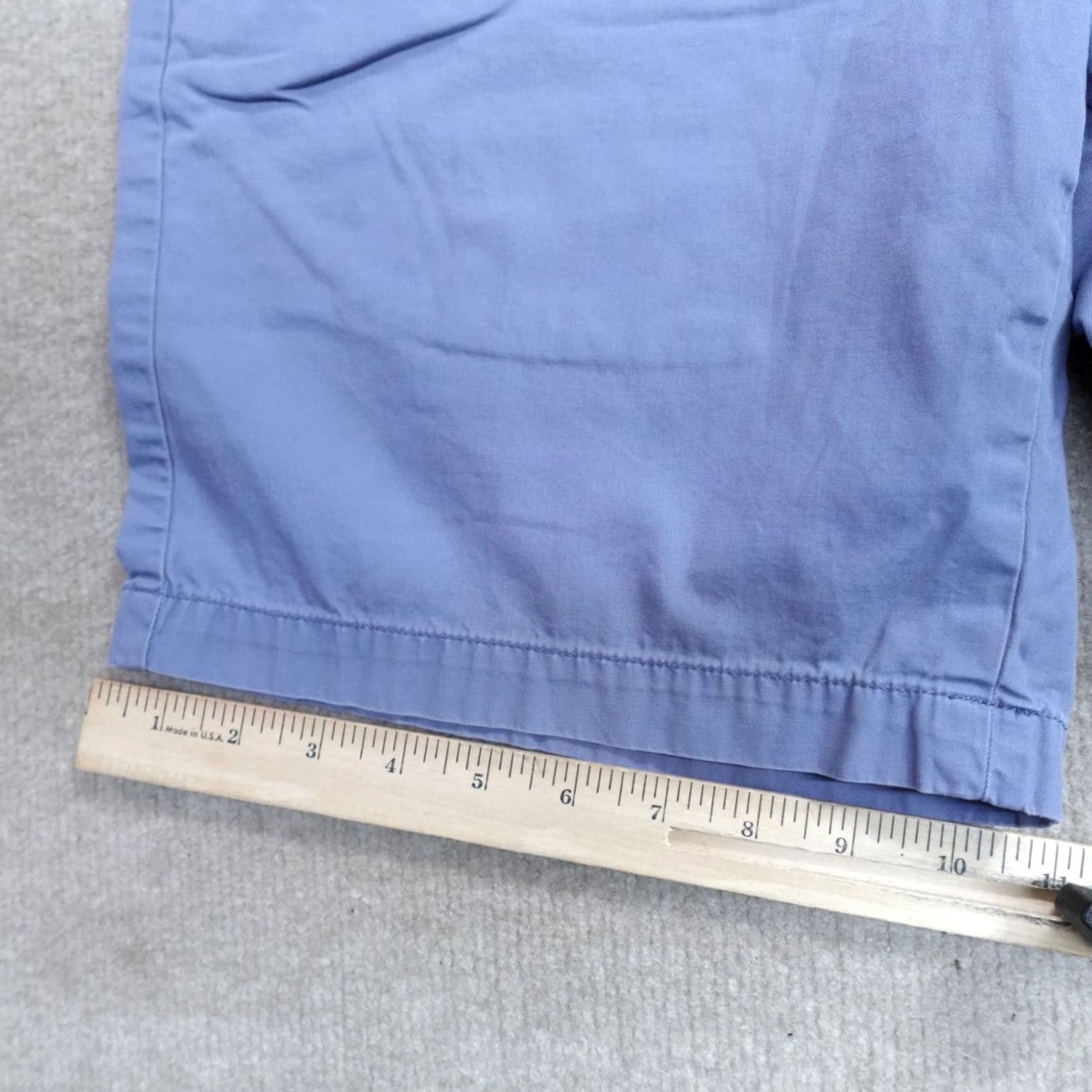 Vineyard Vines Vineyard Vines Shorts 30 Blue Solid Club Preppy Men Chino Cotton Flat Front Regular Zip начала Size US 30 / EU 46 - 5 Thumbnail