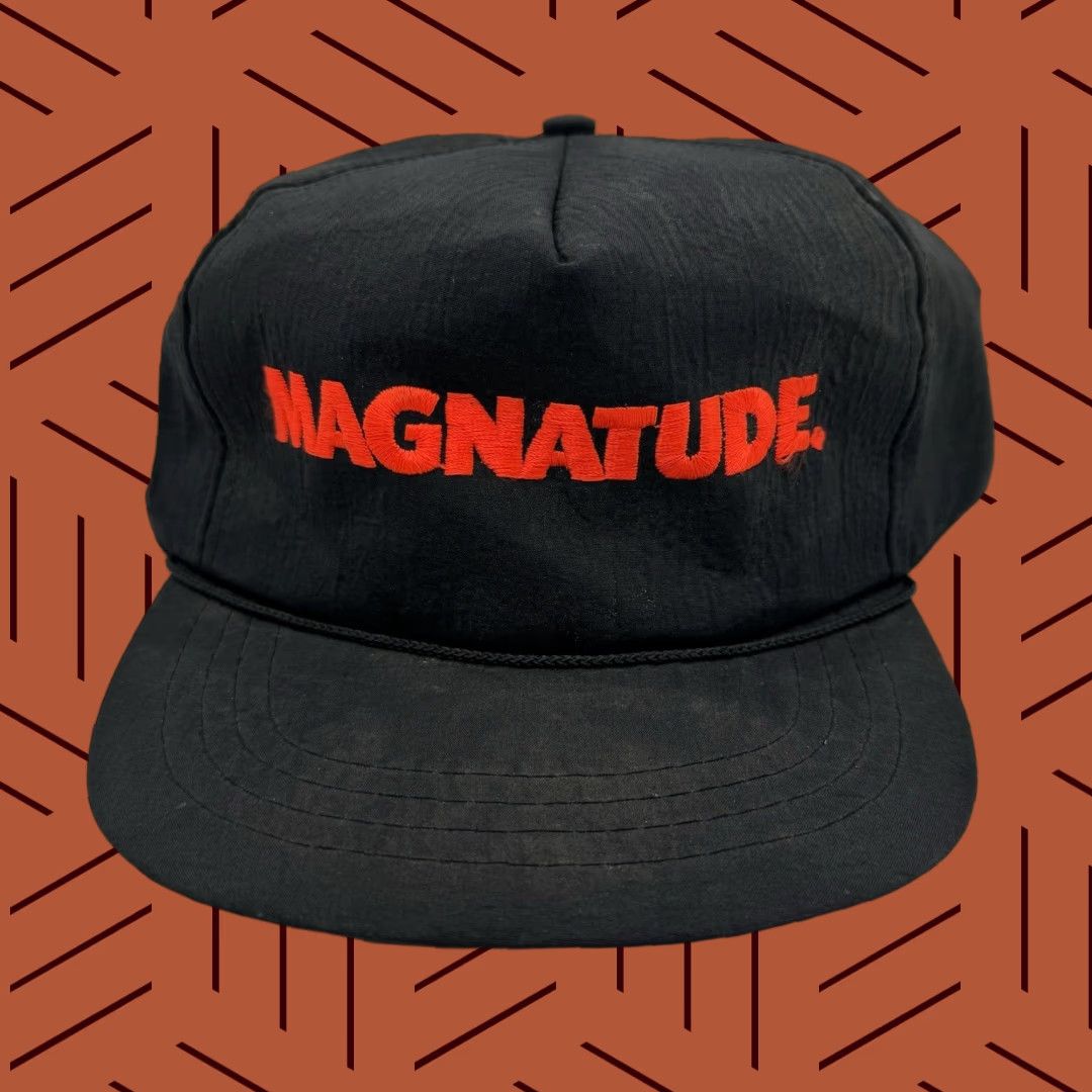Etro VINTAGE Snapback Hat Magntuade Promo Cigarette Black Nylon Spelletout 90s Retro 80s Men Adjustable Baseball Cap Black Mens Size ONE SIZE - 1 Thumbnail