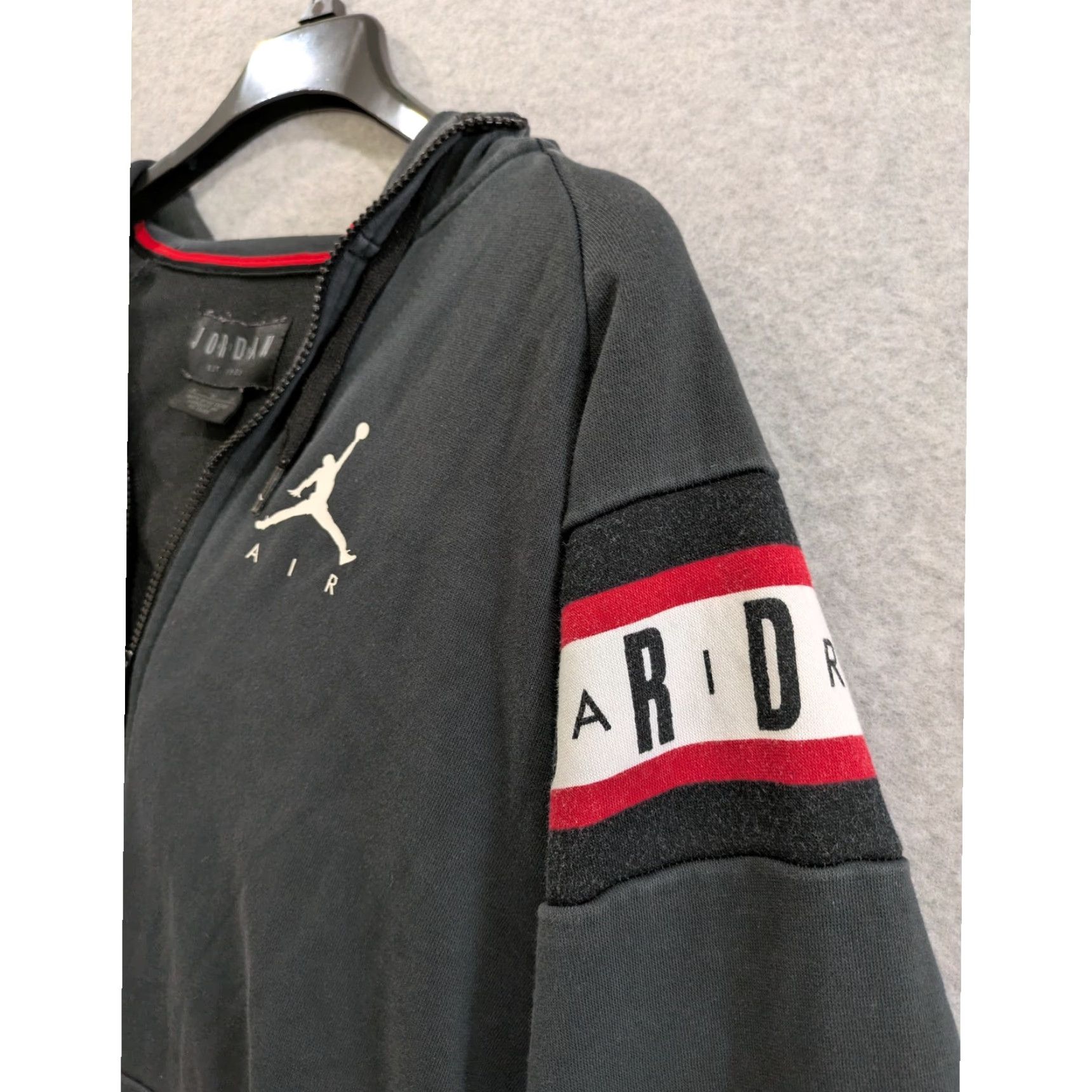 Jordan Brand Air Jordan Jacket Sweatshirt Hoodie Mens M Jumpman Full Zip Graphic Logo Black Size US M / EU 48-50 / 2 - 7 Thumbnail