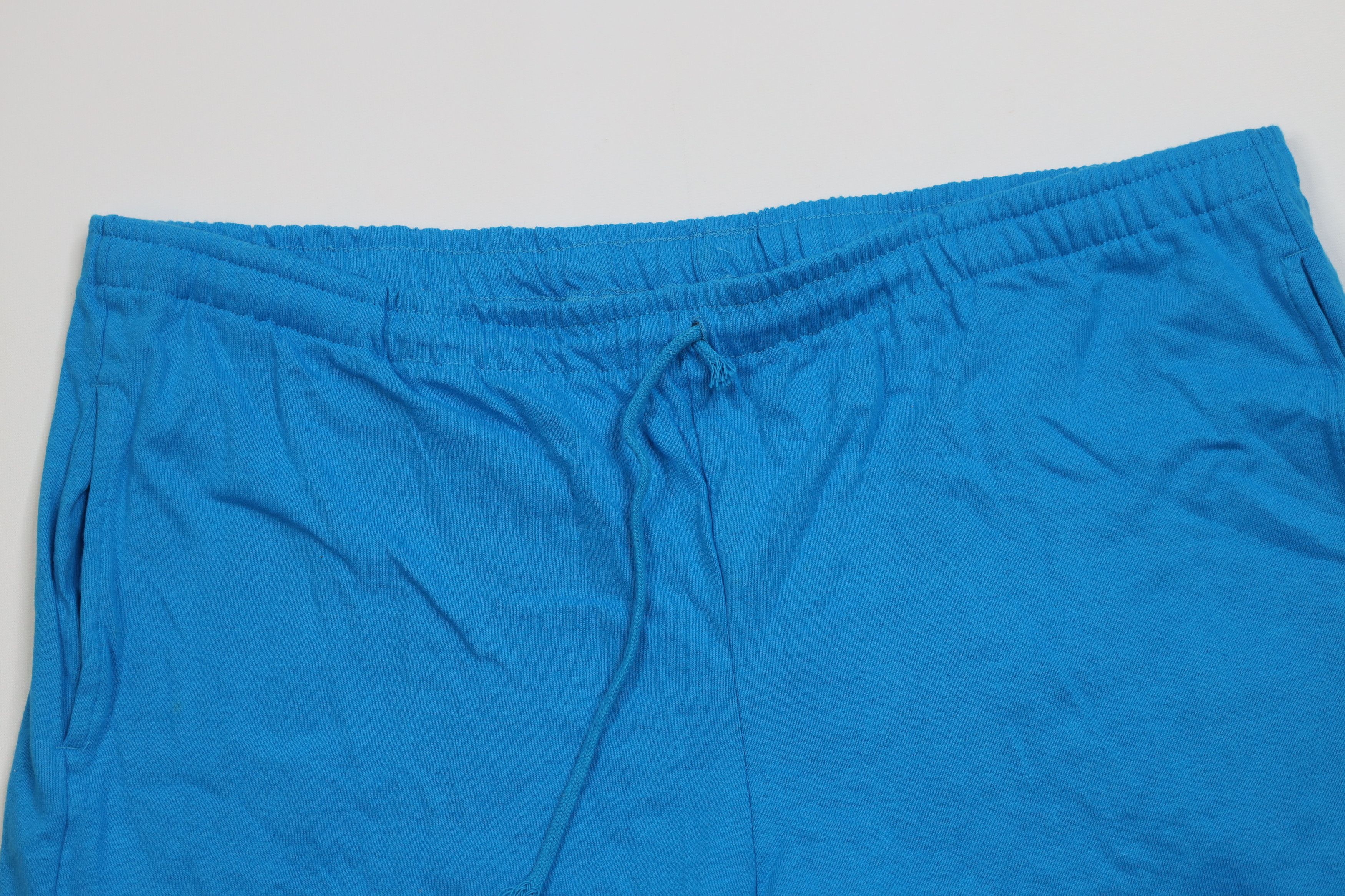 Champion Vintage 90s Champion Above Knee Jersey Knit Shorts Blue USA Size US 36 / EU 52 - 2 Thumbnail