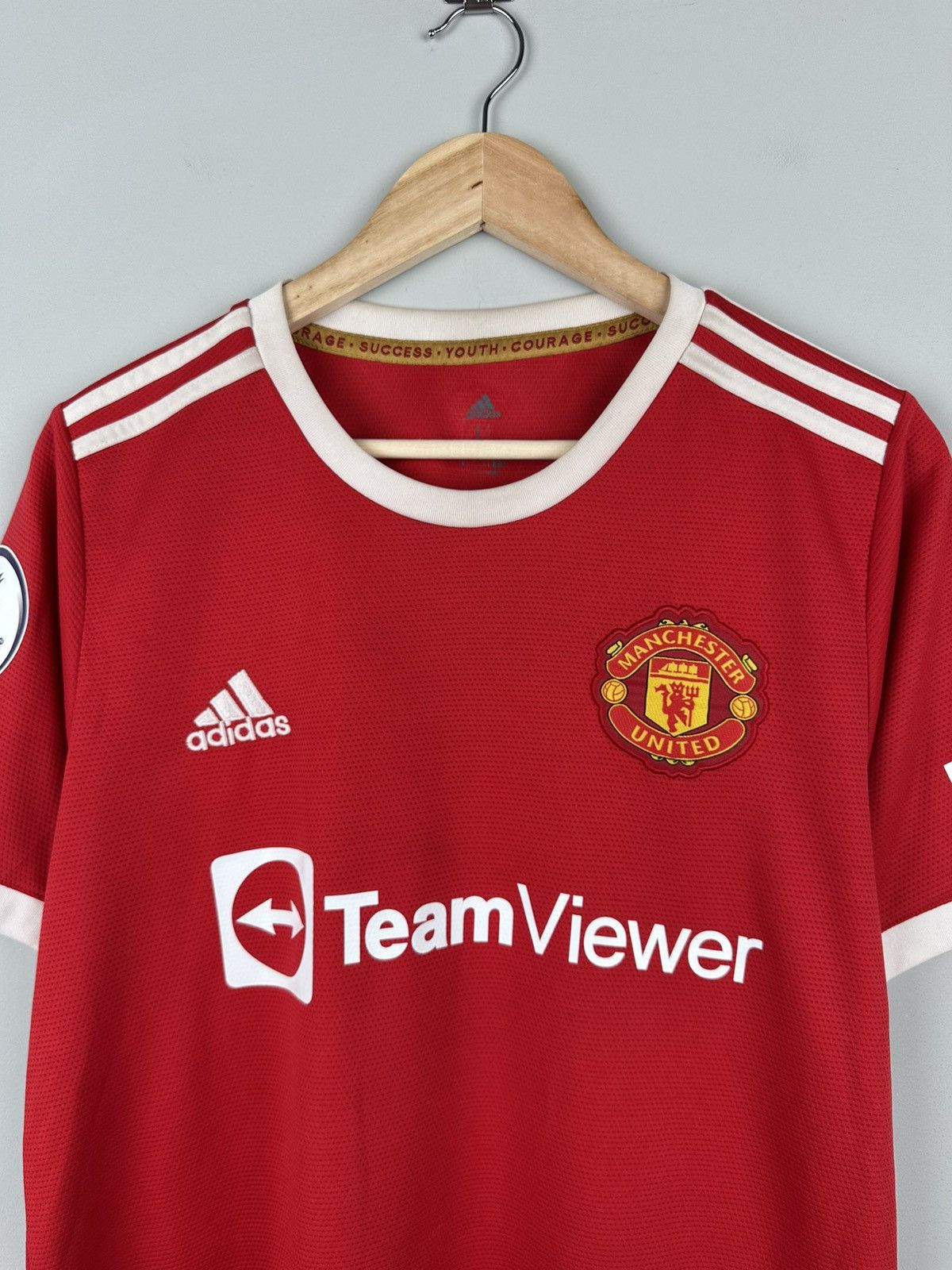 Adidas Adidas Manchester United Football Soccer Jersey Size US M / EU 48-50 / 2 - 2 Thumbnail