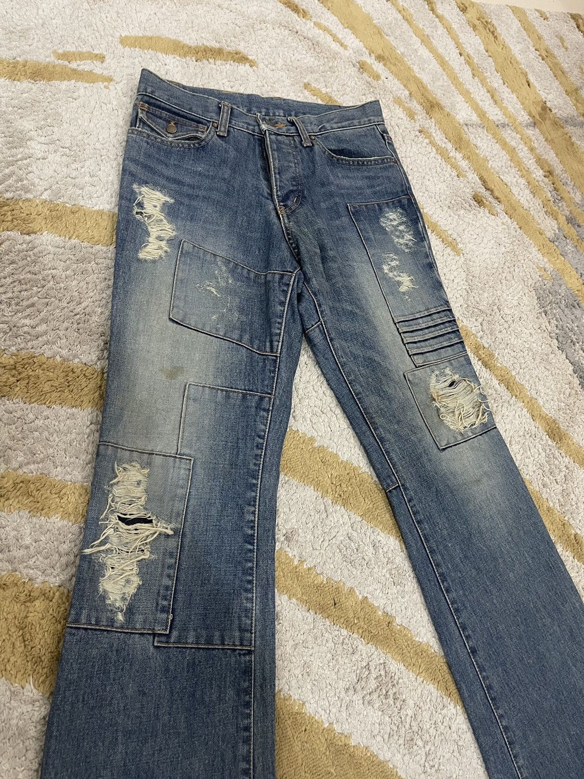 If Six Was Nine × Tornado Mart ❌SUMMER SALE❌Flare Jeans Tornado Mart Inspired LGB Bootcut Size US 29 - 2 Thumbnail