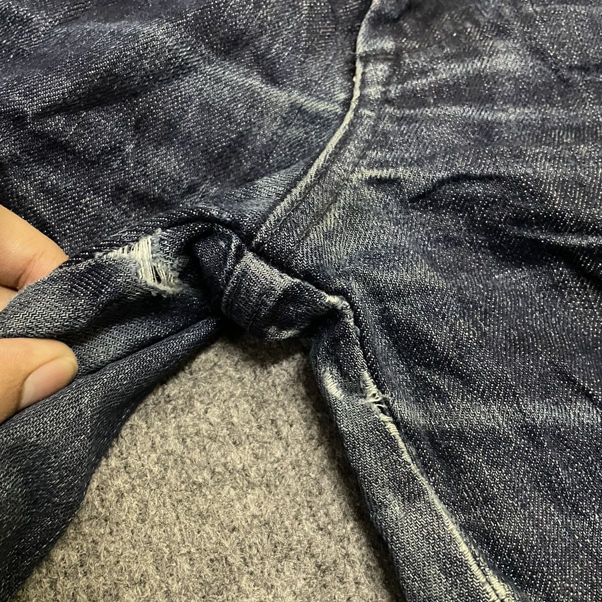 If Six Was Nine × Japanese Brand SINME Wide Leg Baggy Jeans Universal Zipper Made in Japan Size US 29 - 4 Thumbnail