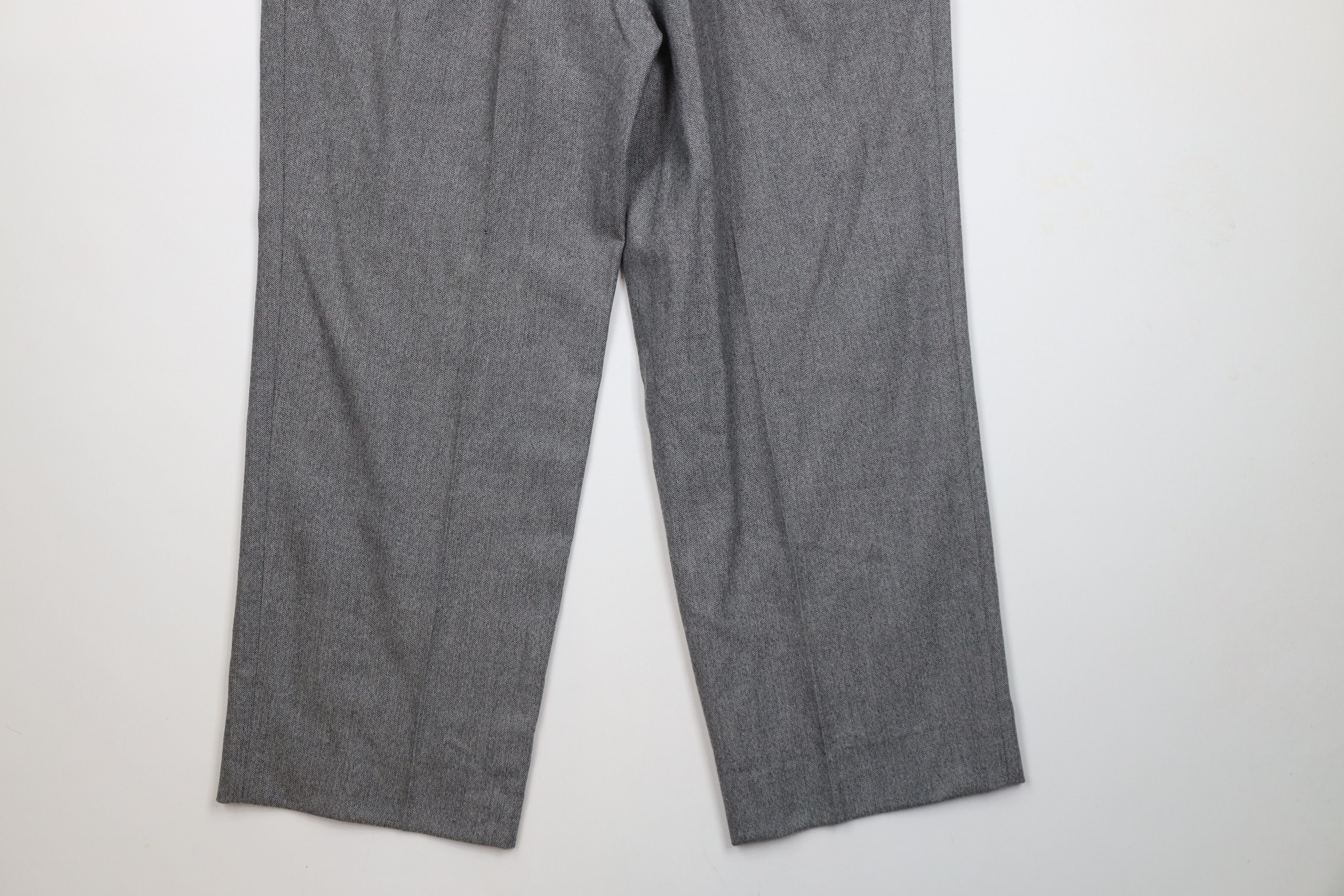 Vintage Vintage 70s Streetwear Herringbone Bell Bottoms Chino Pants Size US 34 / EU 50 - 13 Thumbnail
