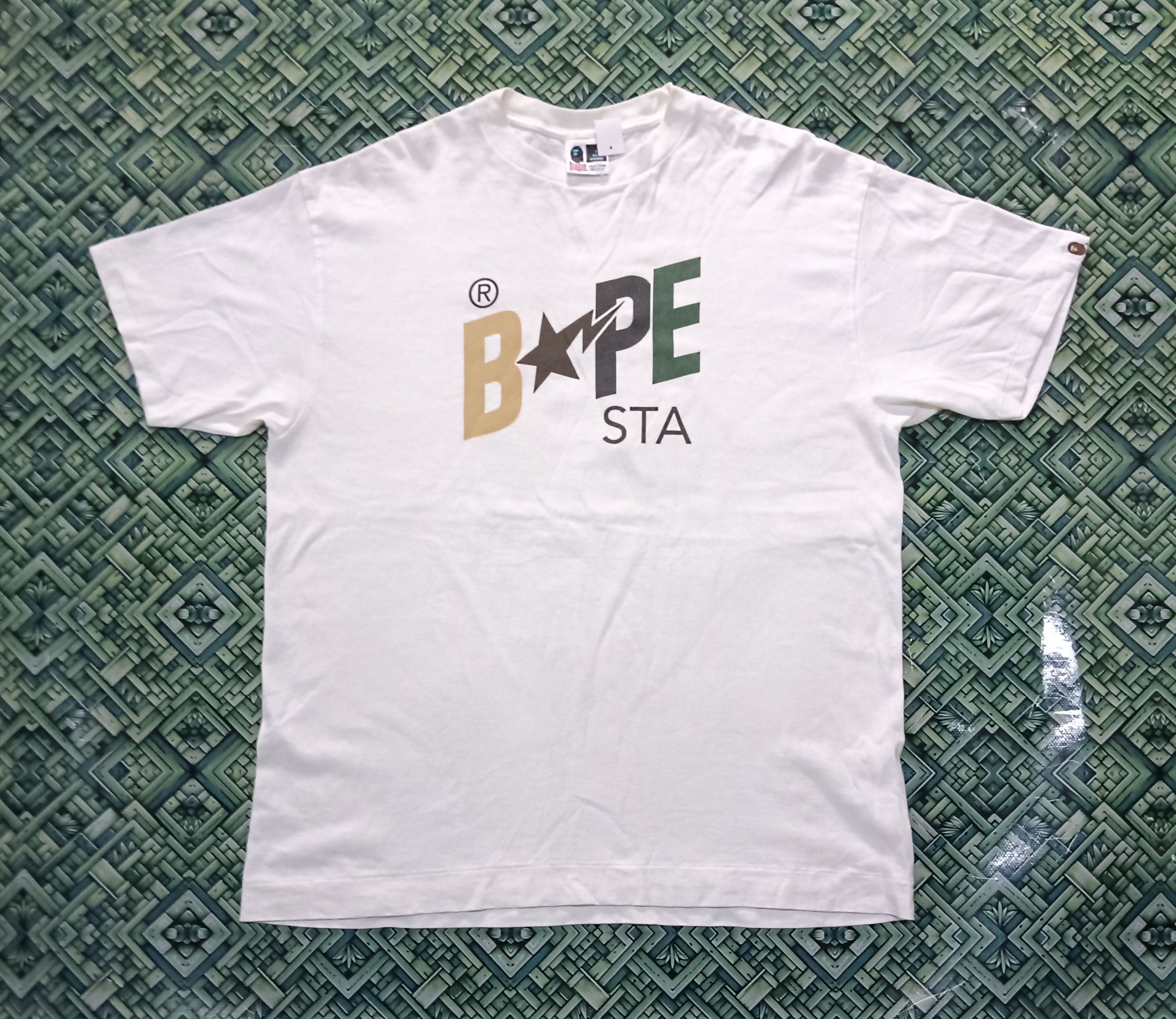 Bape Tshirt Bape Sta vintage Size US XL / EU 56 / 4 - 1 Thumbnail
