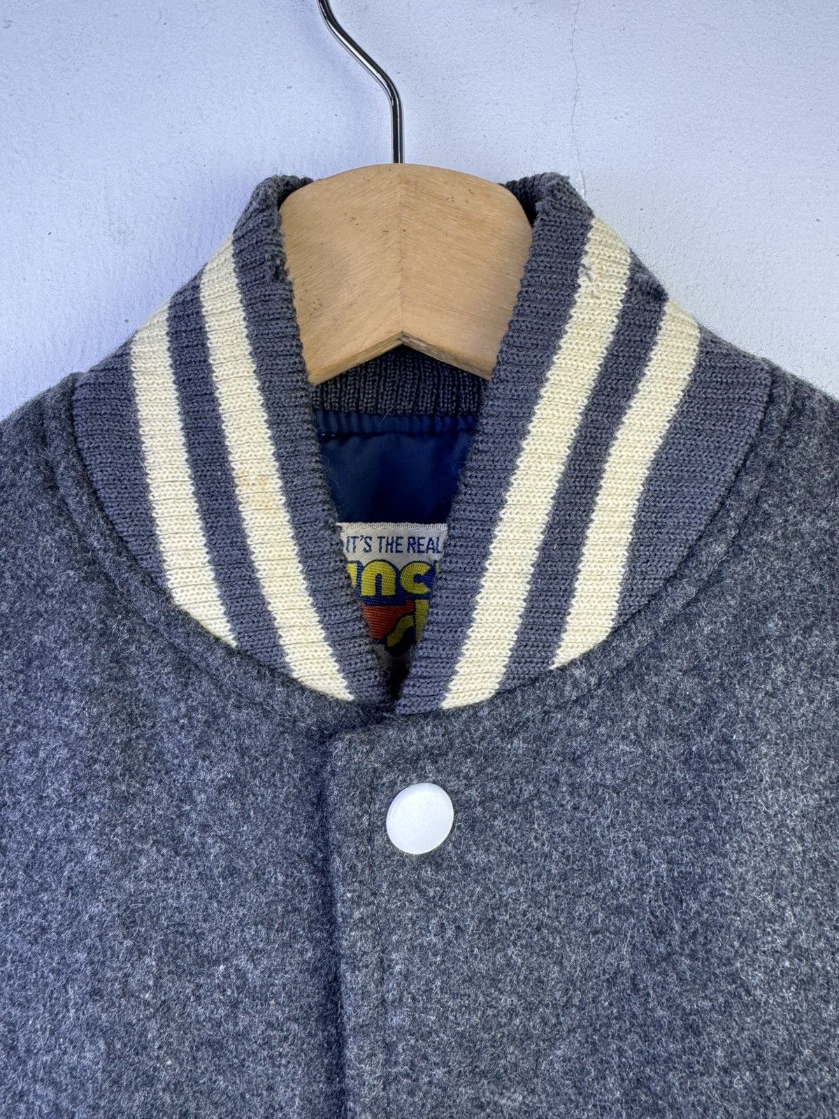 Vintage Vintage 90s Masako Club Uncle Bov Varsity Jacket Snap Size US M / EU 48-50 / 2 - 6 Thumbnail