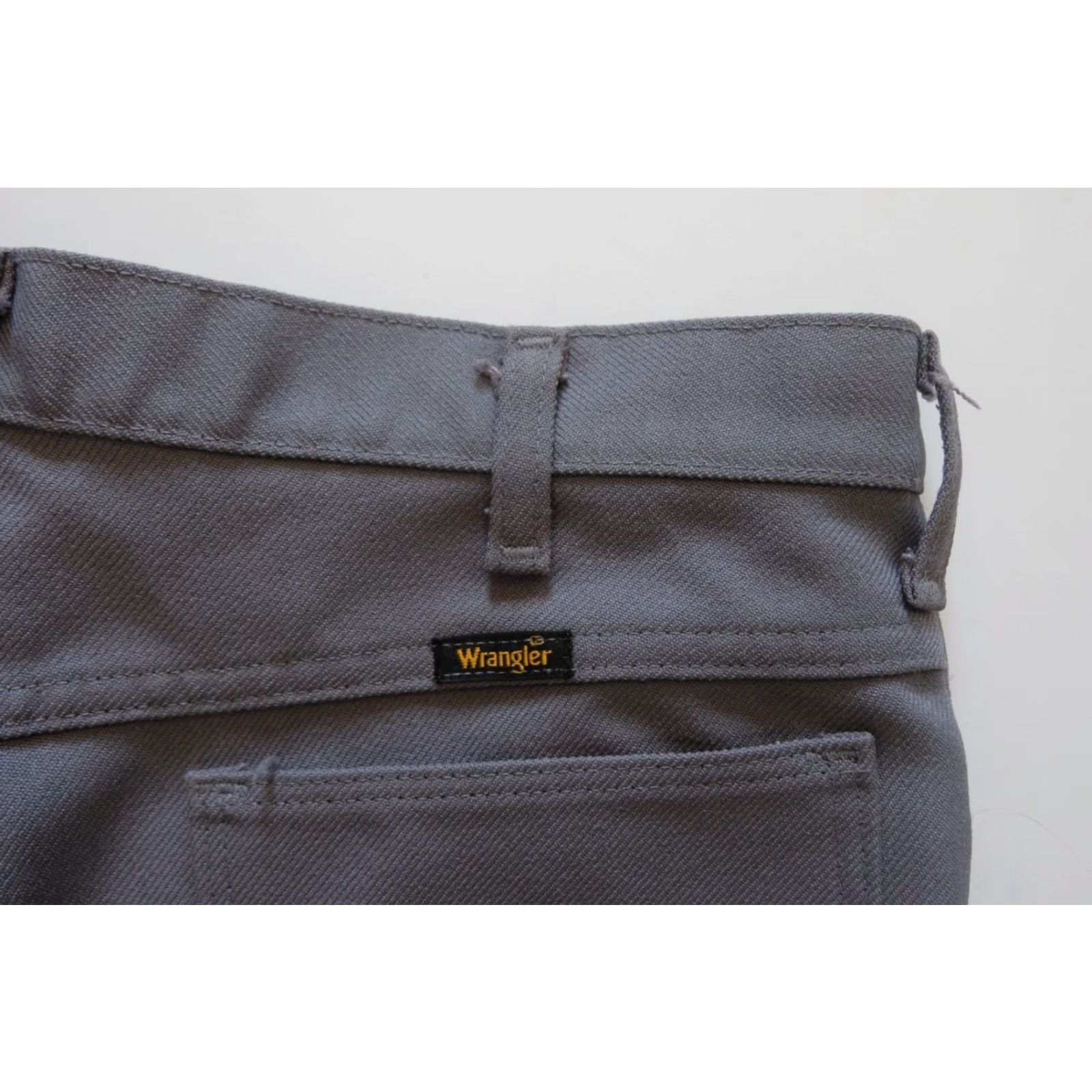 Wrangler VINTAGE Wrangler Gray 7" Polyester Shorts Men 34 Regular 9 0s 80s 90s USA Made Size US 34 / EU 50 - 4 Thumbnail