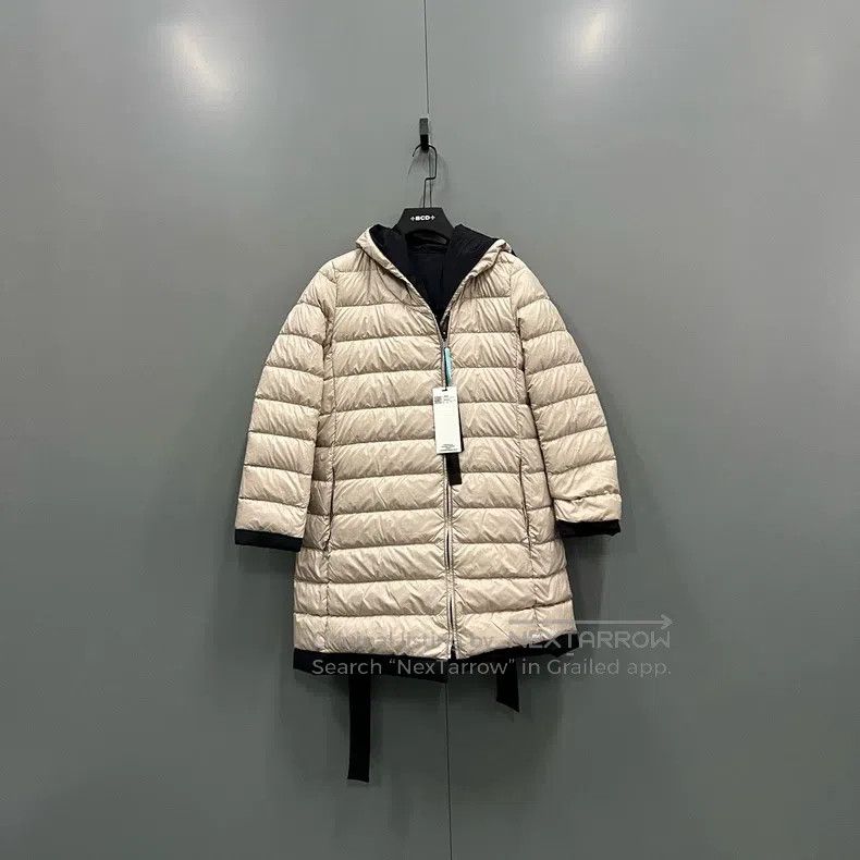 Max Mara Max Mara Black Hooded Double-sided Puffer Jacket Size L / US 10 / IT 46 - 3 Thumbnail