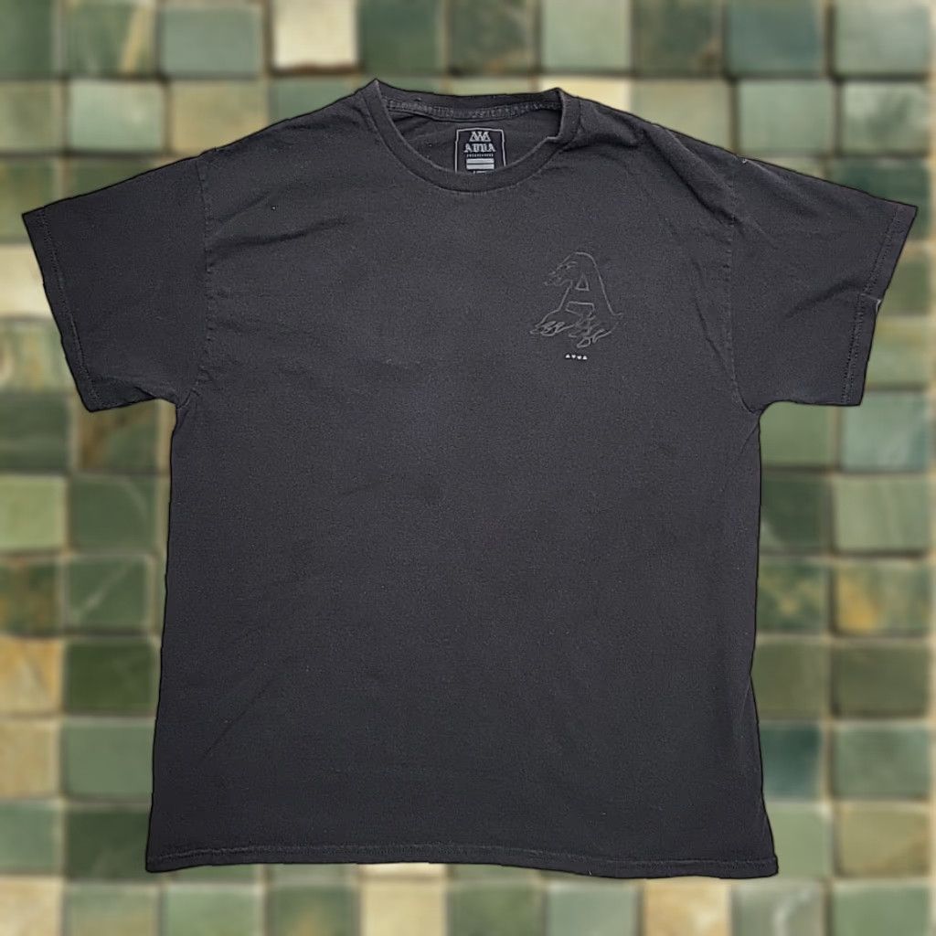 Vintage VINTAGE AVVA Ambassadors Shirt Mens Large Black Surf Y2K Skate Flames Graphic TEE Size US L / EU 52-54 / 3 - 1 Thumbnail