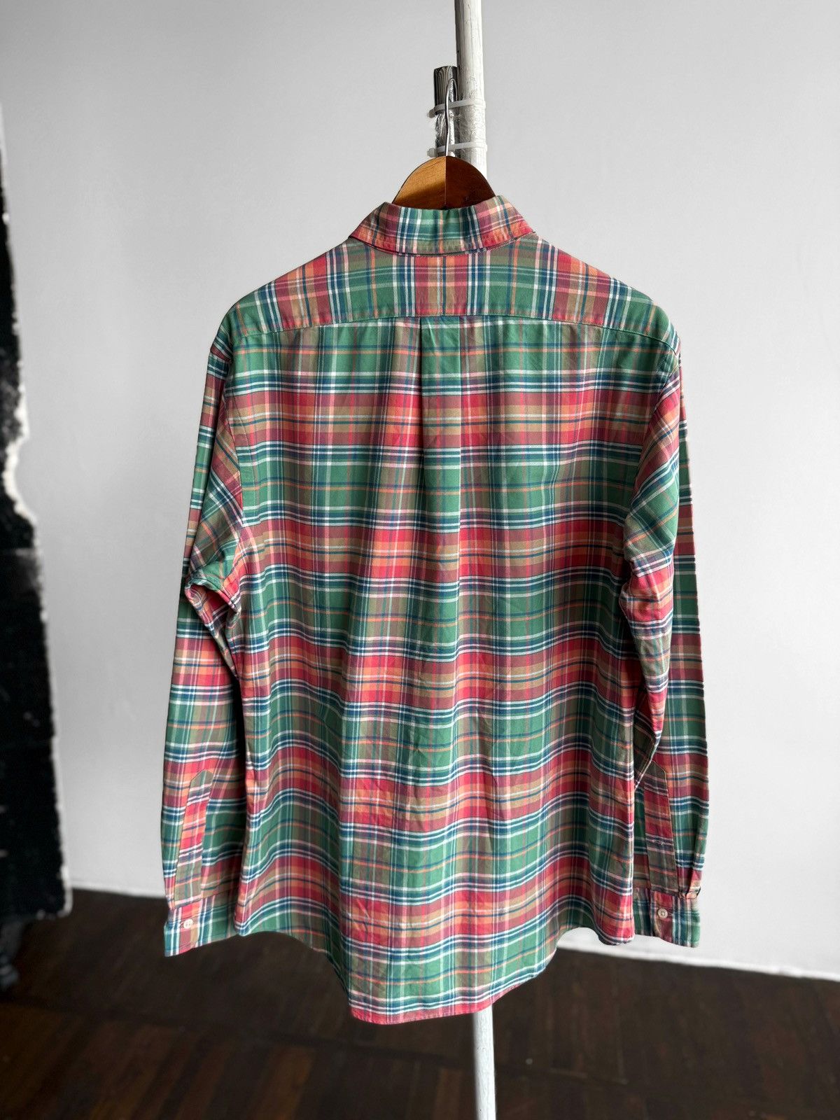Ralph Lauren Ralph Lauren Mens Multicolor Plaid Custom Fit Button Shirt Size US L / EU 52-54 / 3 - 2 Thumbnail