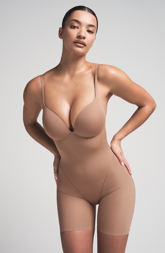 SKIMS Skims Ultimate Body Push-Up Enhancing Bodysuit L Sienna Size L / US 10 / IT 46 - 2 Thumbnail