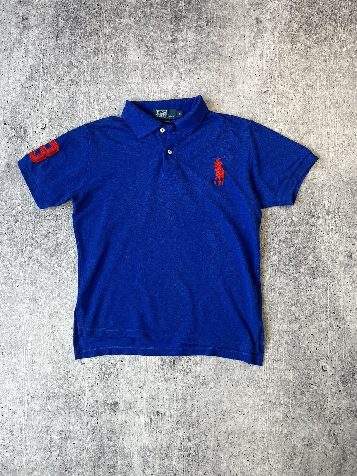Polo Ralph Lauren × Ralph Lauren × Vintage Vintage PRL Polo T-Shirt Polo Ralph Lauren Big Pony Y2K #3 Size US S / EU 44-46 / 1 - 1 Thumbnail