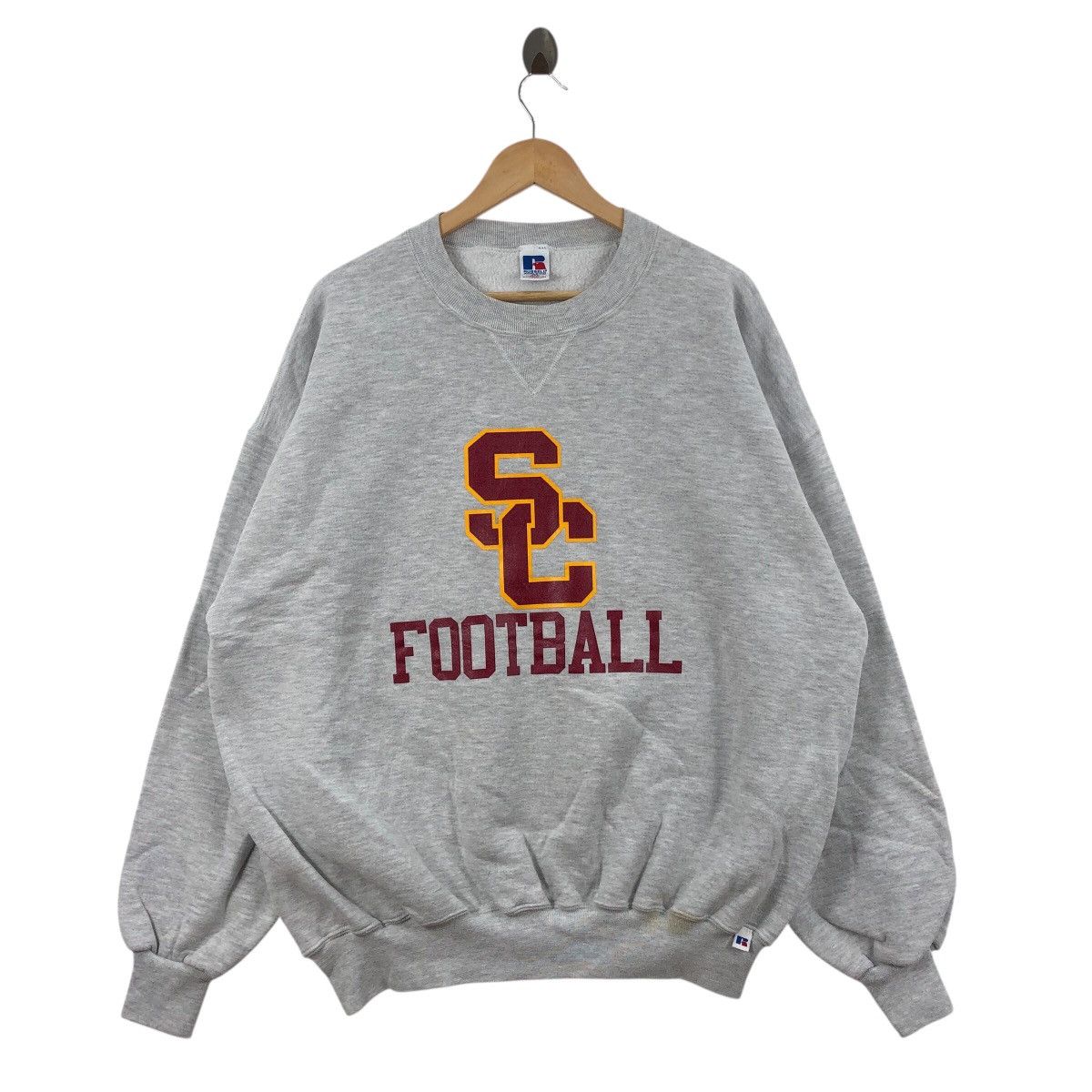 Vintage Vintage SOUTH CAROLINA FOOTBALL Team By Russell Sweatshirt Size US XXL / EU 58 / 5 - 1 Thumbnail